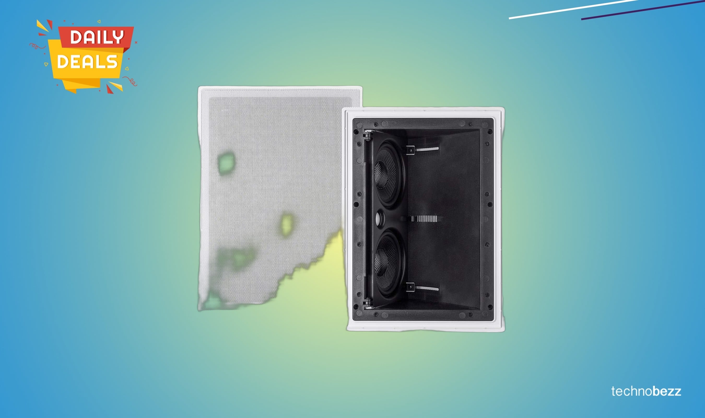 Monoprice 2-way Carbon Fiber In-Wall Speaker drops to $109.99