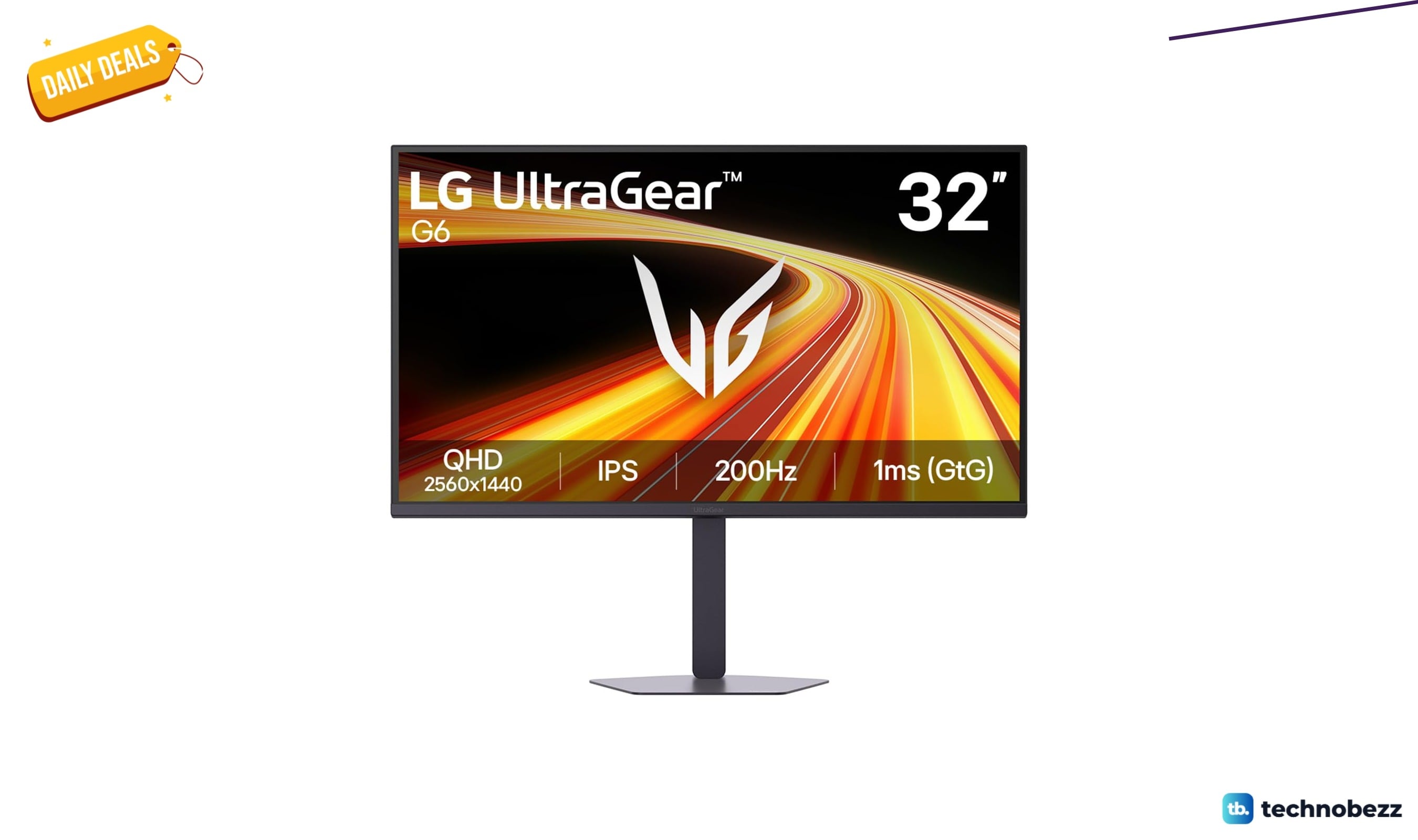 LG 32G620B-B Ultragear QHD IPS Gaming Monitor drops to $249.99 on Amazon