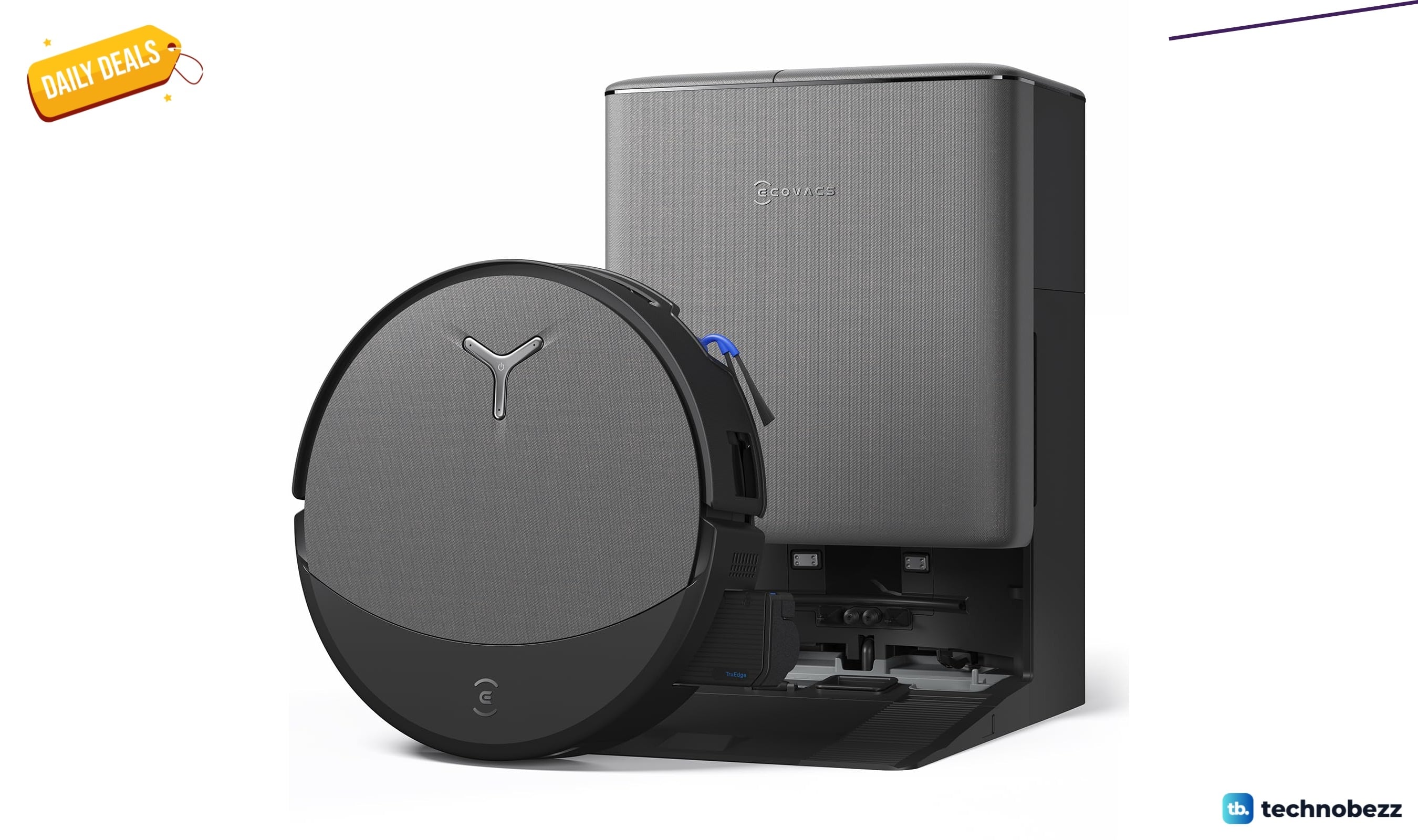 ECOVACS DEEBOT T90 Omni robot vacuum mop drops to $519 for Prime Day