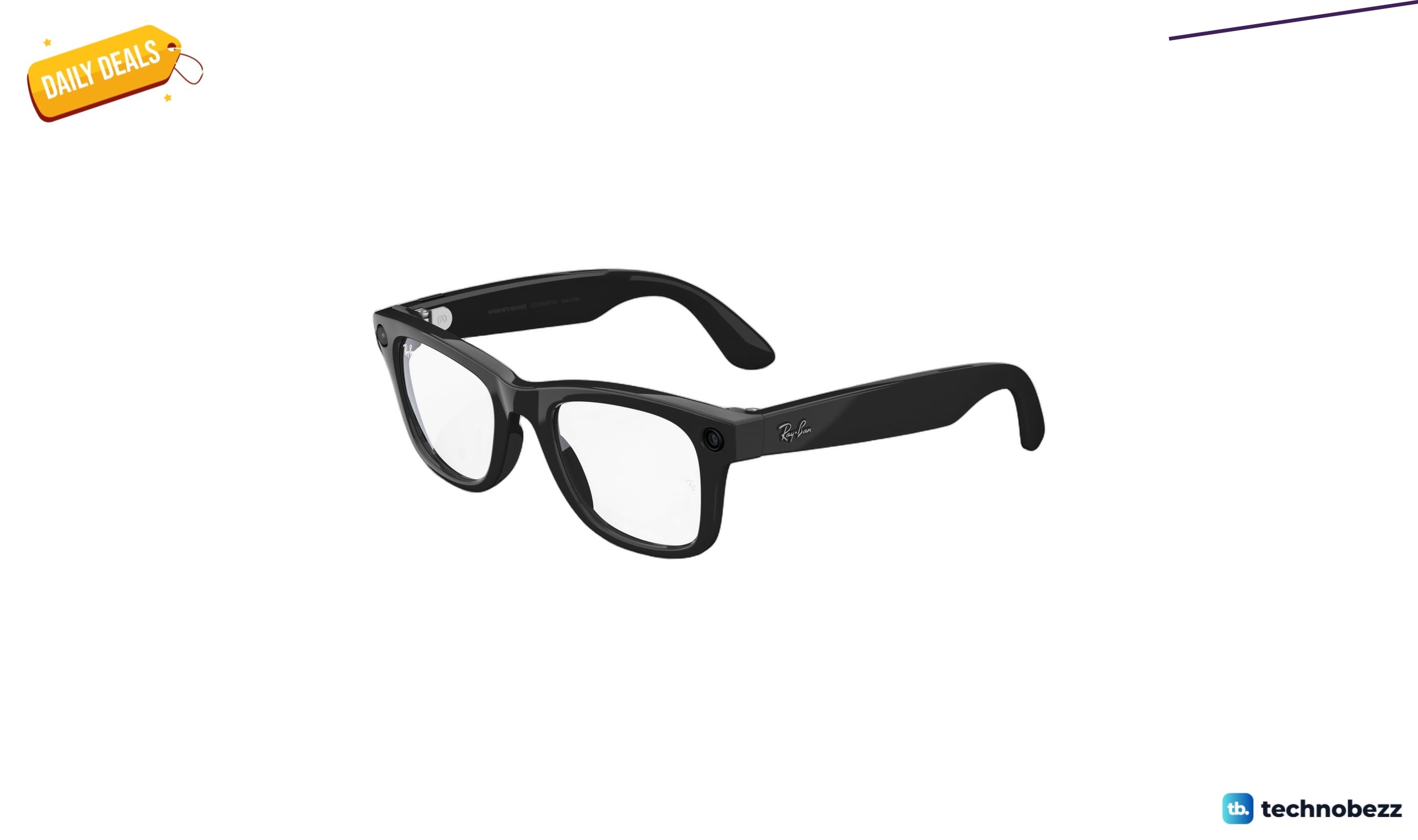 Ray-Ban Meta Wayfarer Shiny Black drops to $224 on Amazon