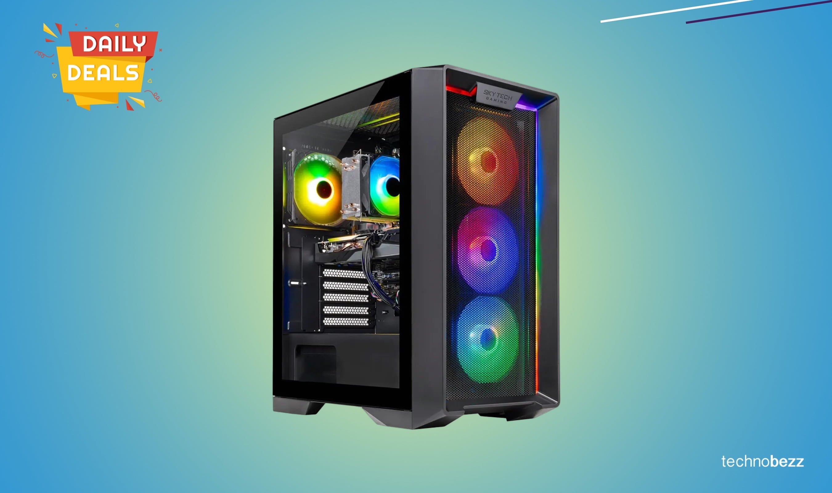 Skytech Gaming Nebula Desktop PC with Ryzen 5 drops to $899.99