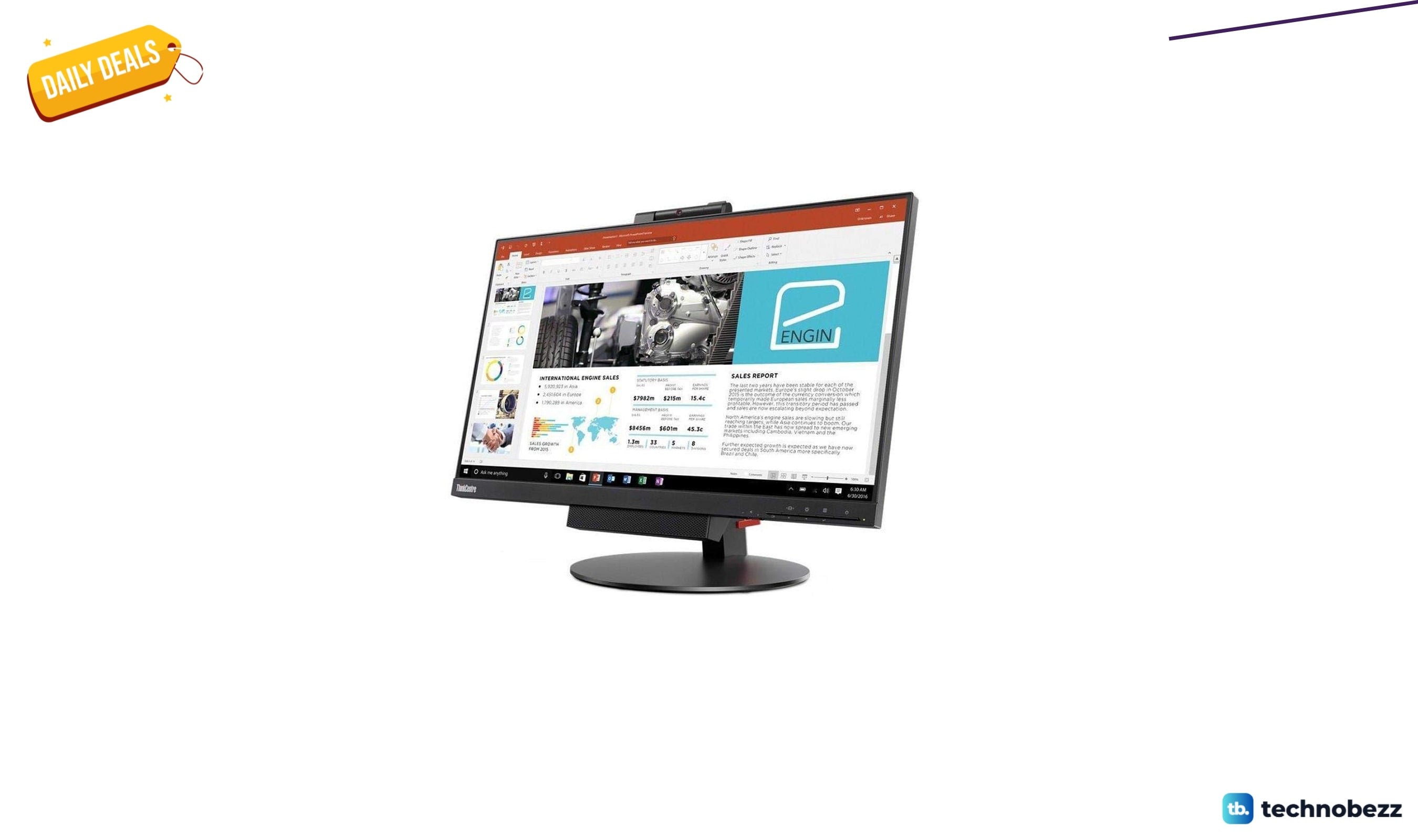 Lenovo ThinkCentre LED-lit Monitor drops to $238.70 on Amazon