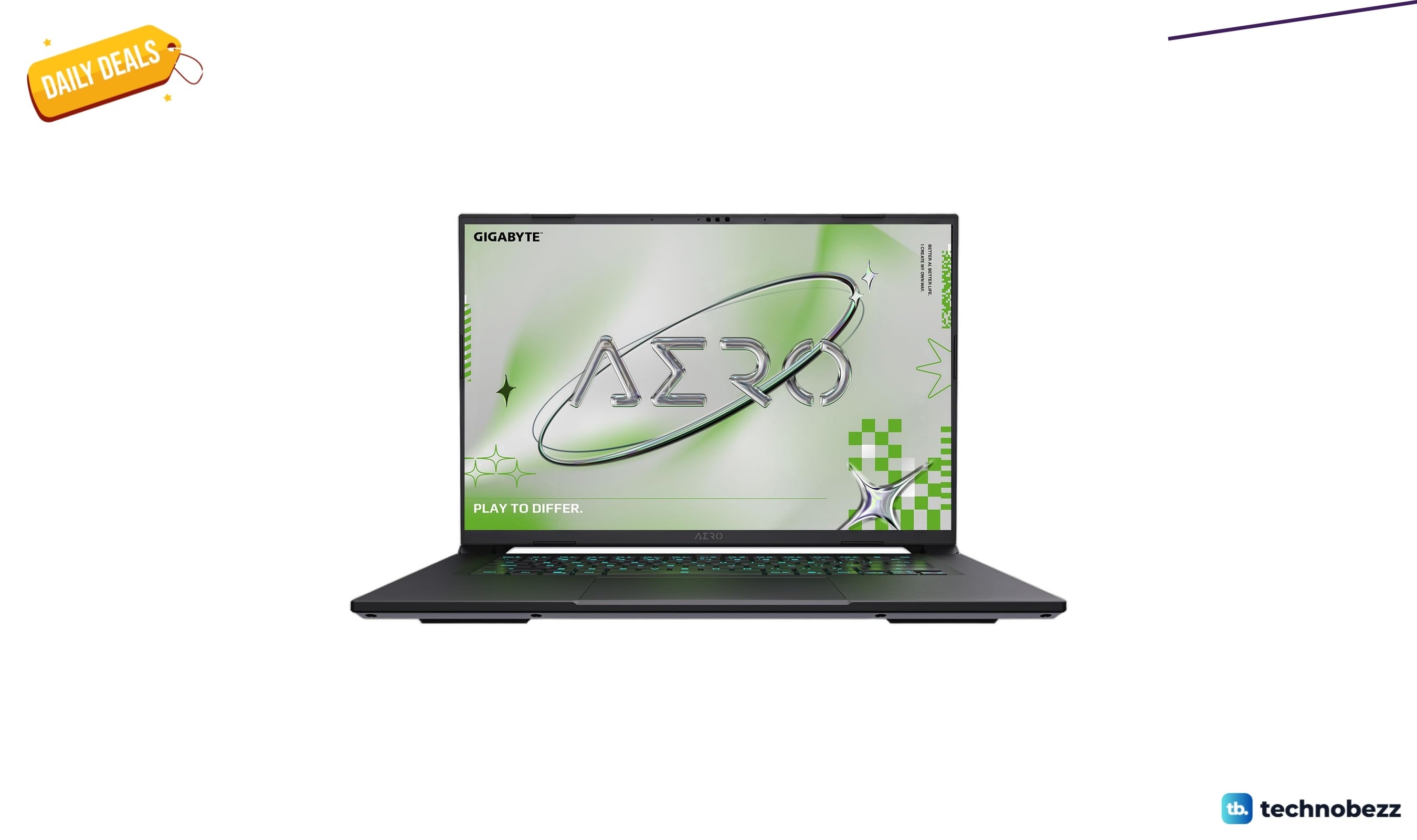 GIGABYTE AERO X16 with RTX 5070 and 165Hz display drops to $1699
