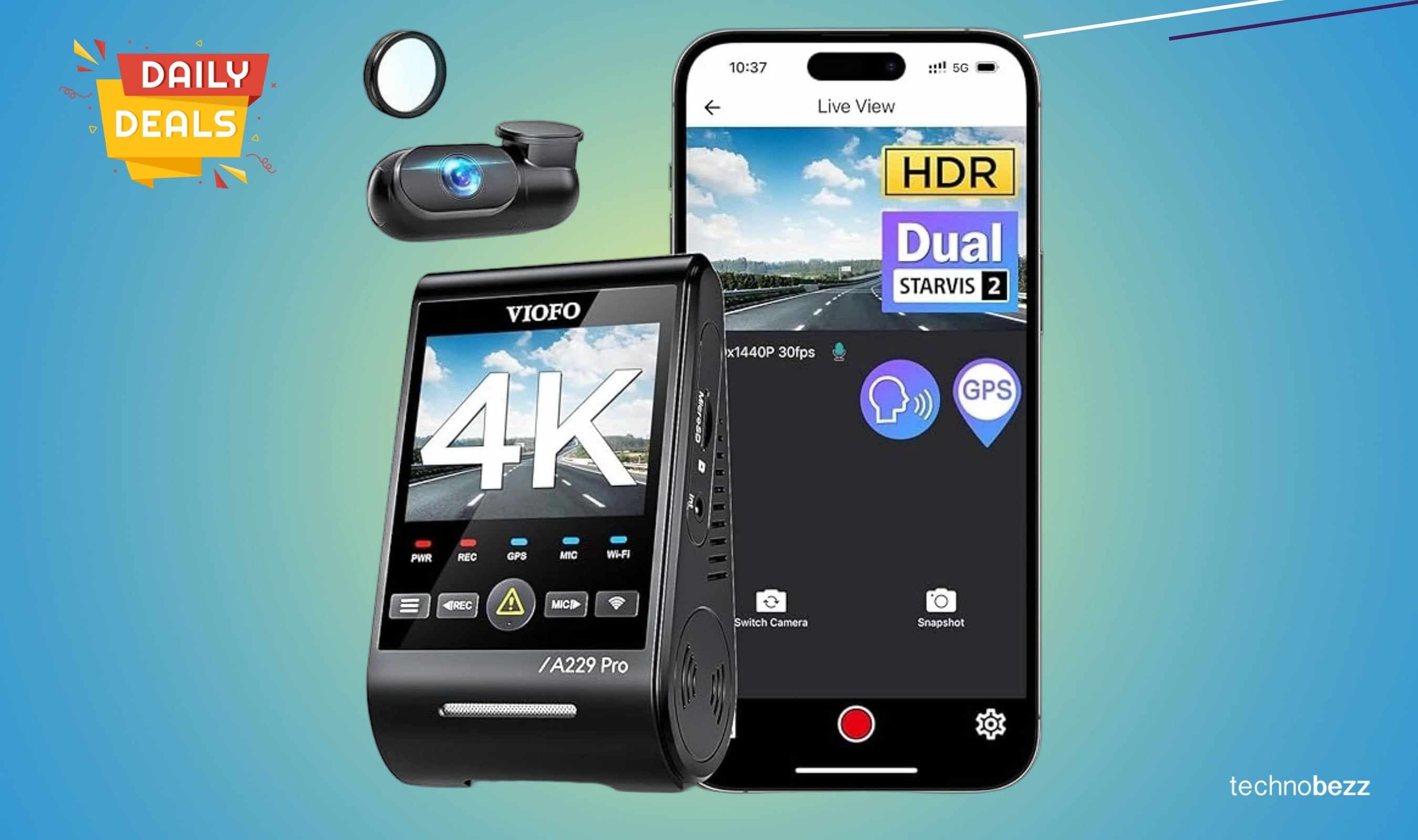 VIOFO A229 Pro dash cam drops to $279.99 on Amazon