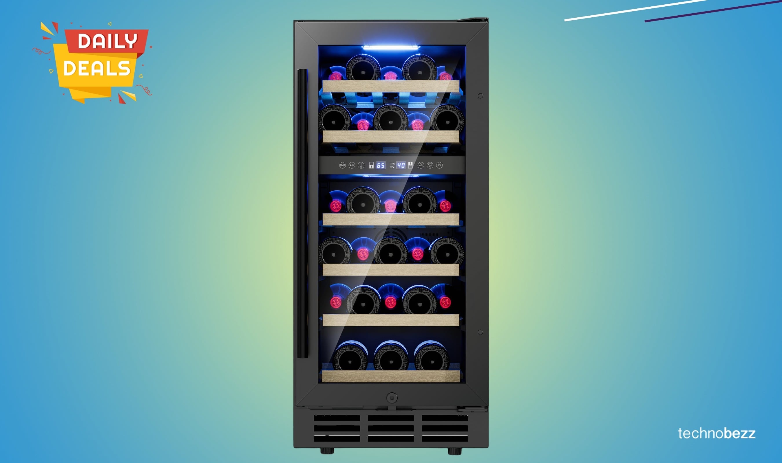 ICEVIVAL 15-inch dual zone wine fridge drops to $428.74