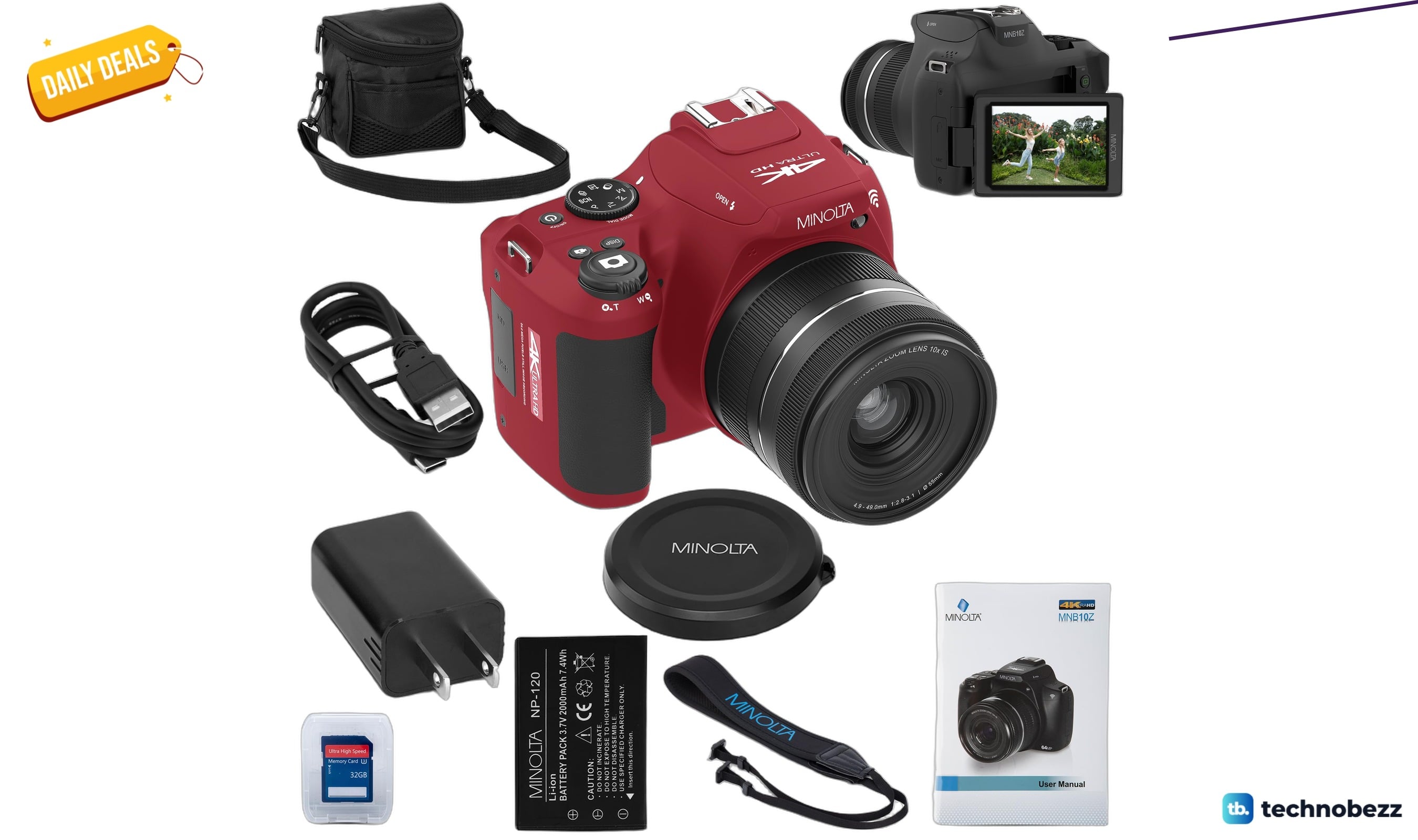 Minolta ProShot 64MP Digital Camera drops to $207.00 in latest price cut