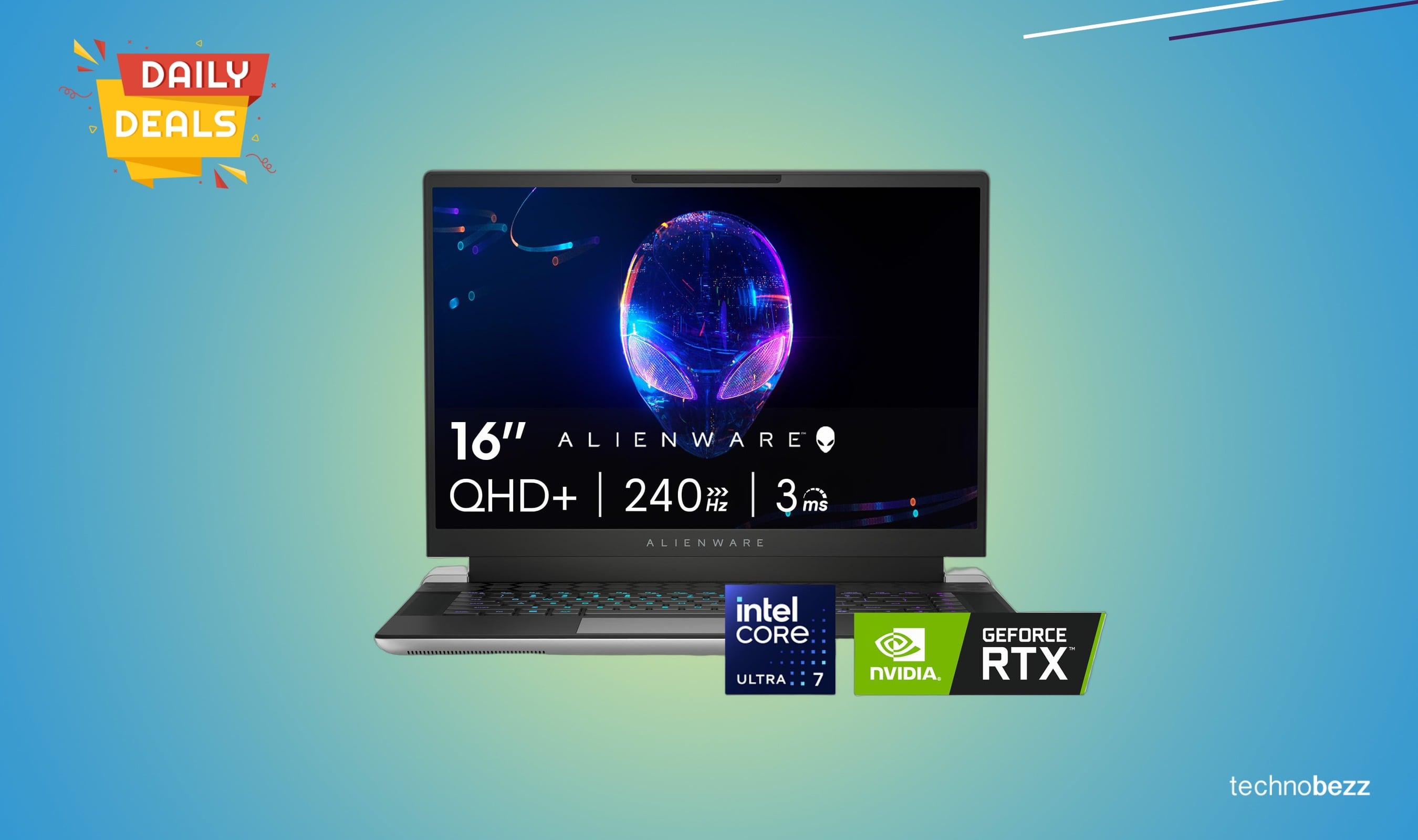 Alienware X16 R2 gaming laptop with QHD+ 240Hz display drops to $1661.72