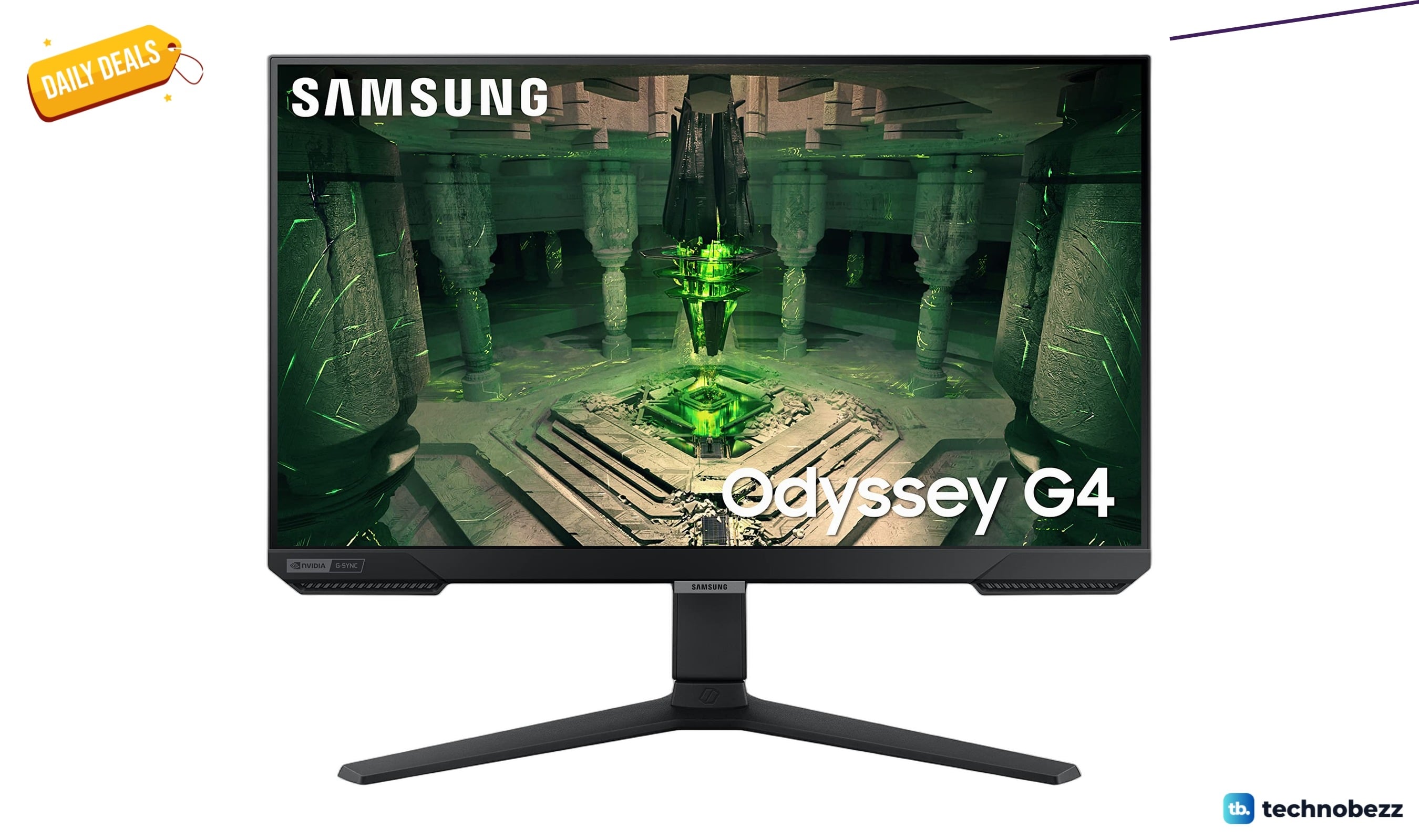 Samsung 25 Inch Odyssey G4 FHD Gaming Monitor hits new low at $189.99