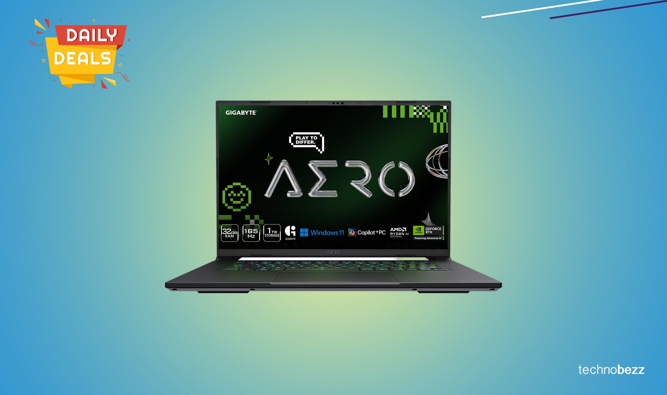 GIGABYTE AERO X16 Copilot+ PC drops to $1704.55