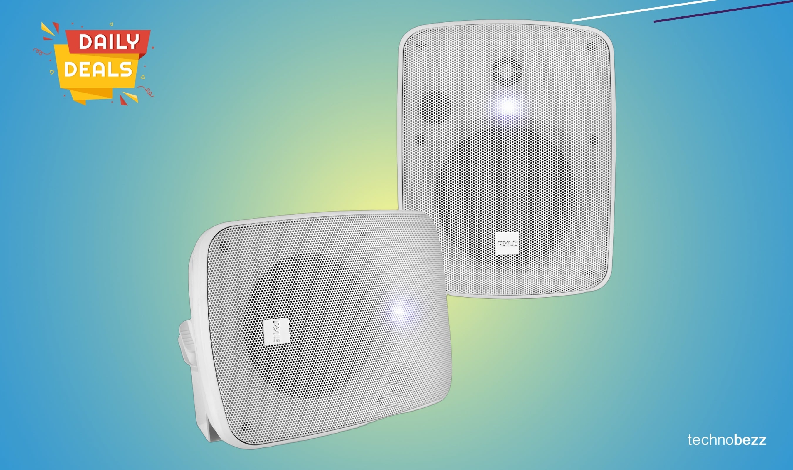 Pyle Outdoor 5.25" Wireless Bluetooth Speaker drops to $167.73