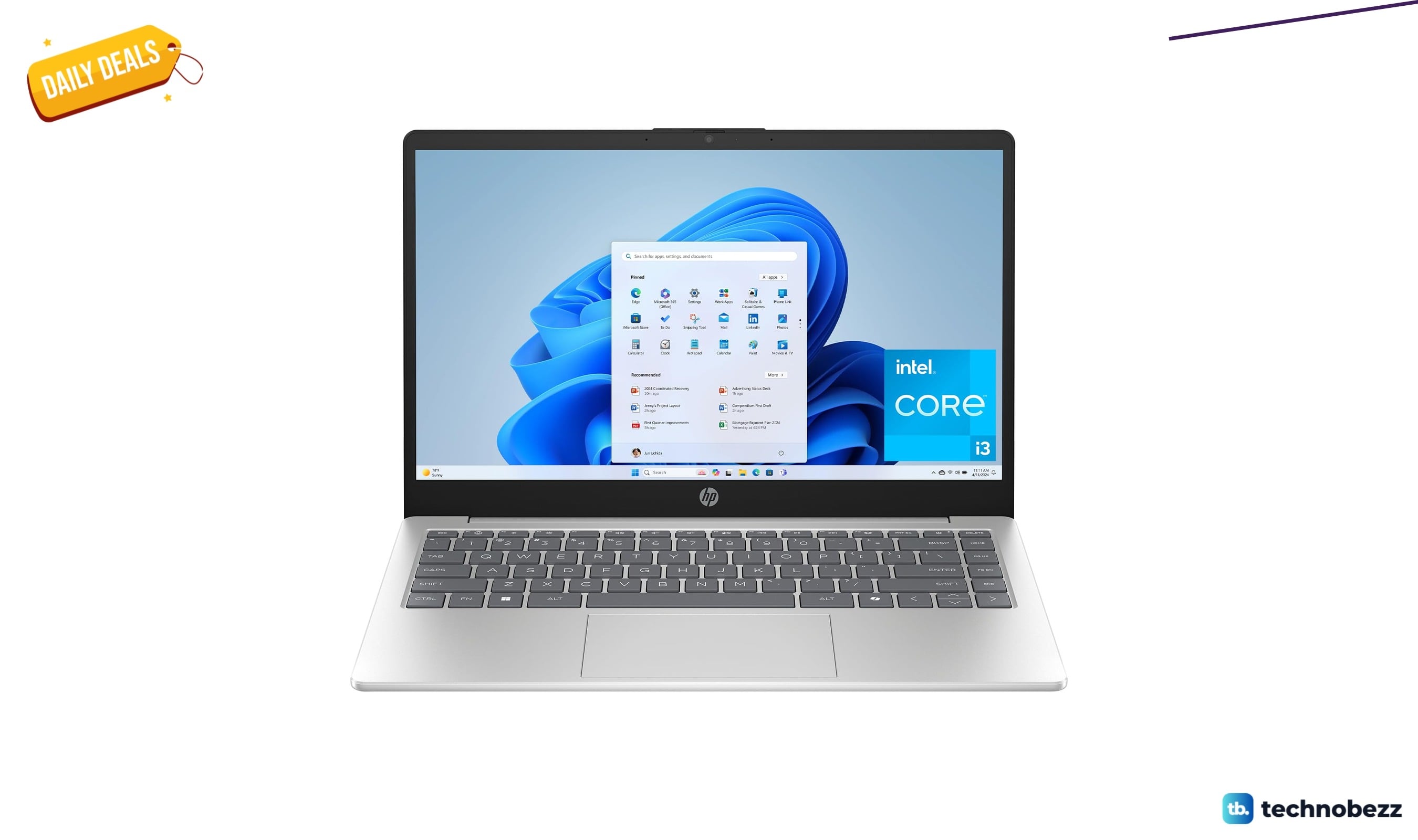 HP 14 laptop with HD display and Intel Core drops to $335.00