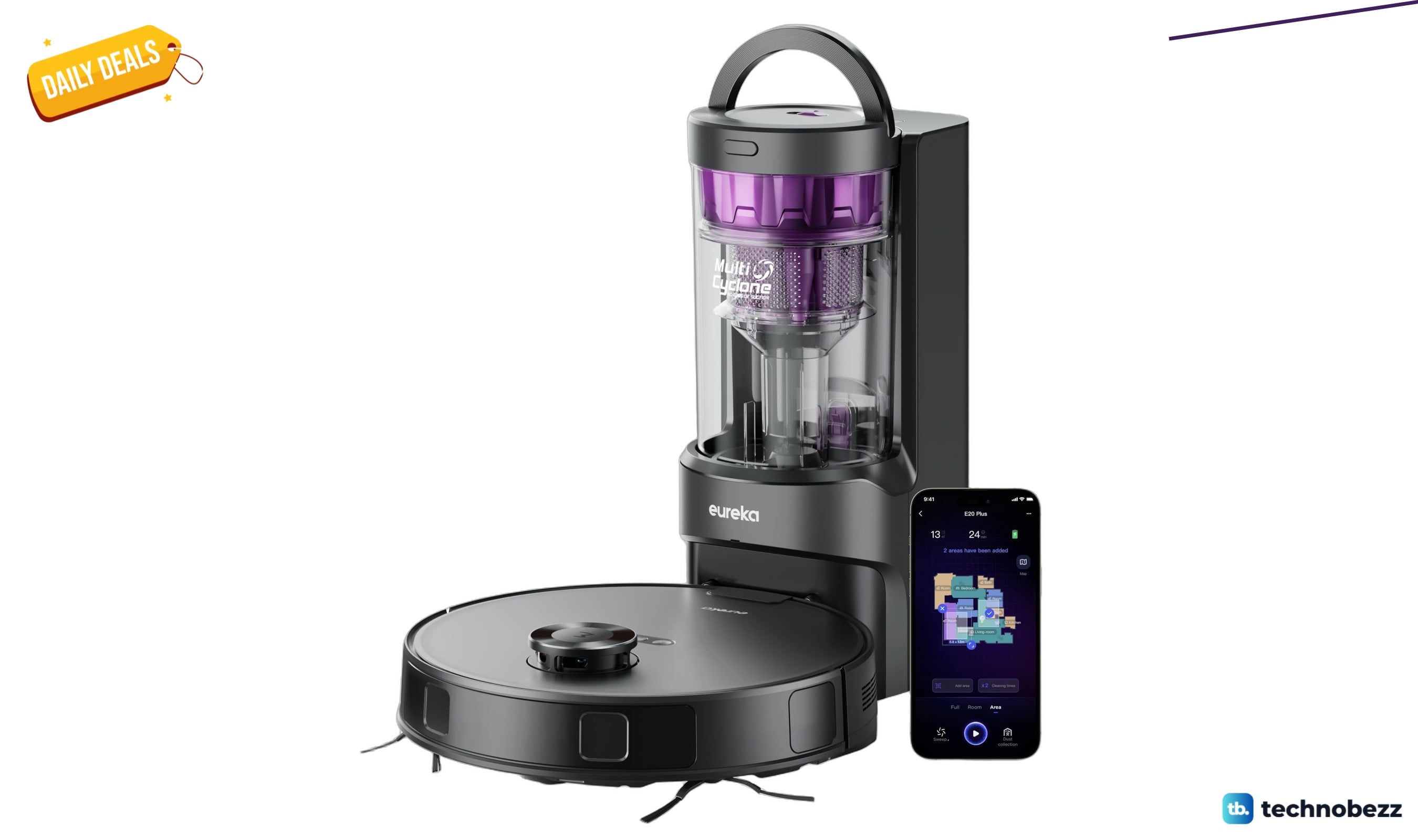 Eureka E20 Plus Robot Vacuum Mop Combo drops to $361.32 on Amazon