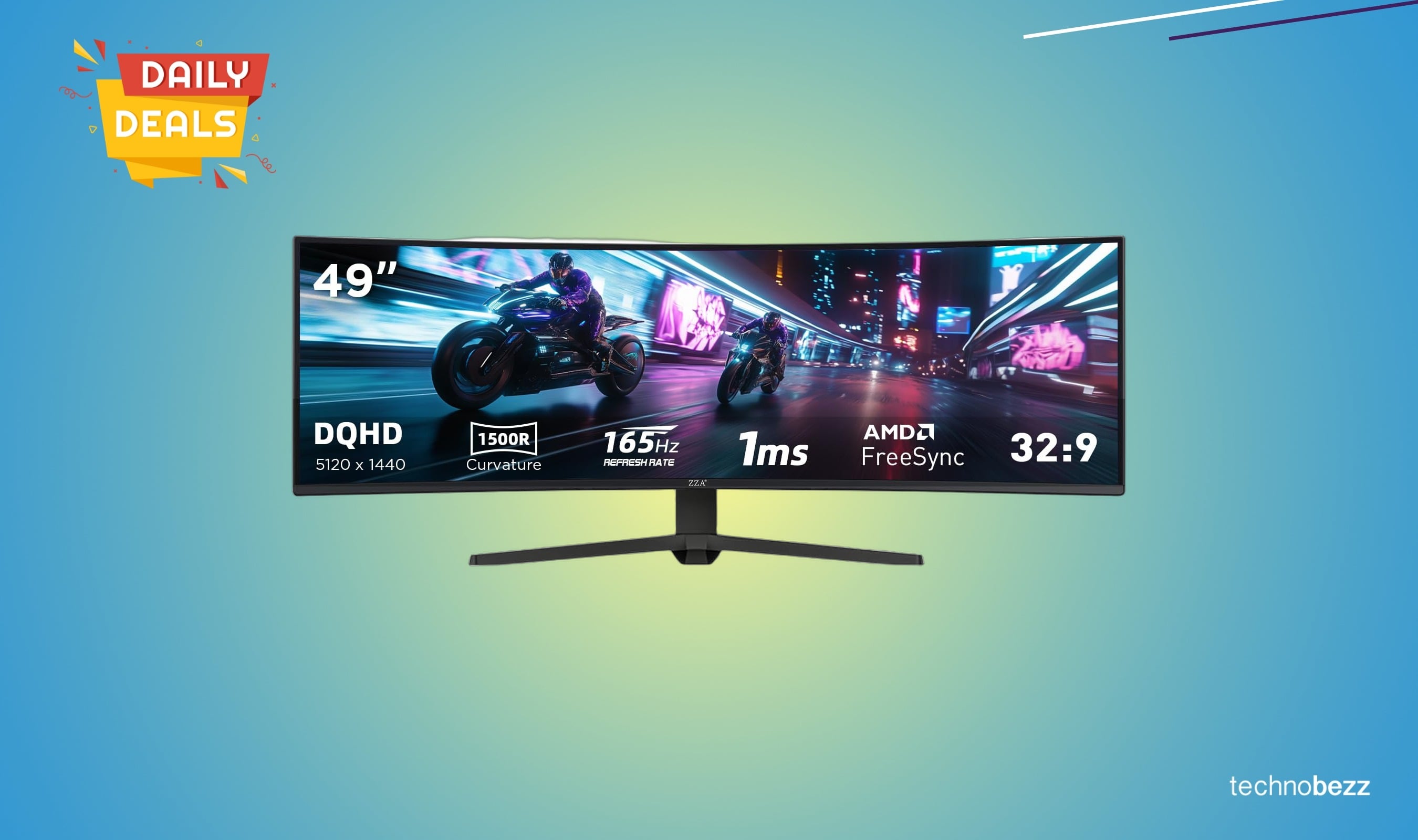 Kovryx 49-inch ultrawide gaming monitor drops to $499.96 on Amazon