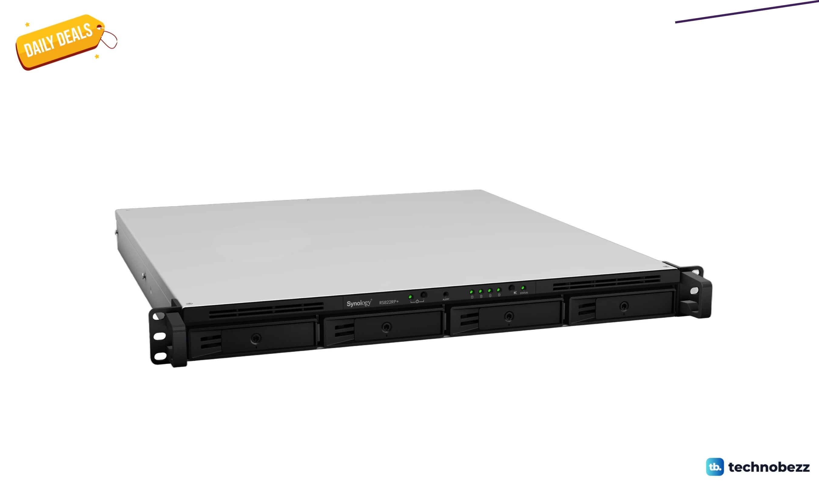 Synology 4-Bay RackStation RS822RP+ drops to $1274.99 in latest price cut
