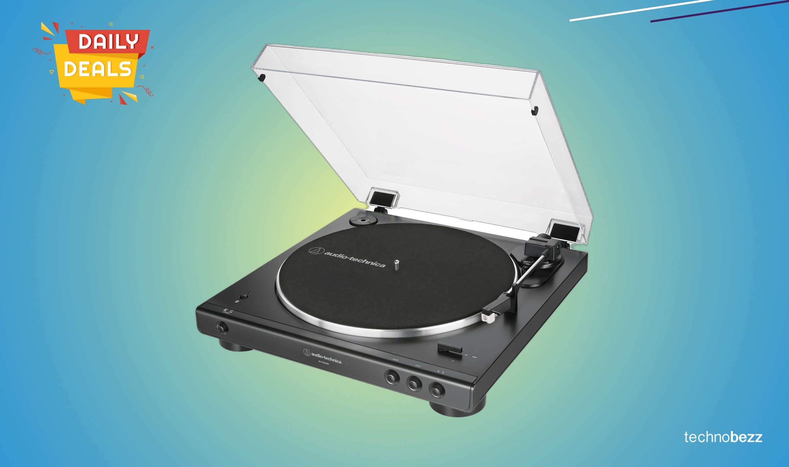 Audio-Technica AT-LP60XBT-BK turntable drops to $204.95