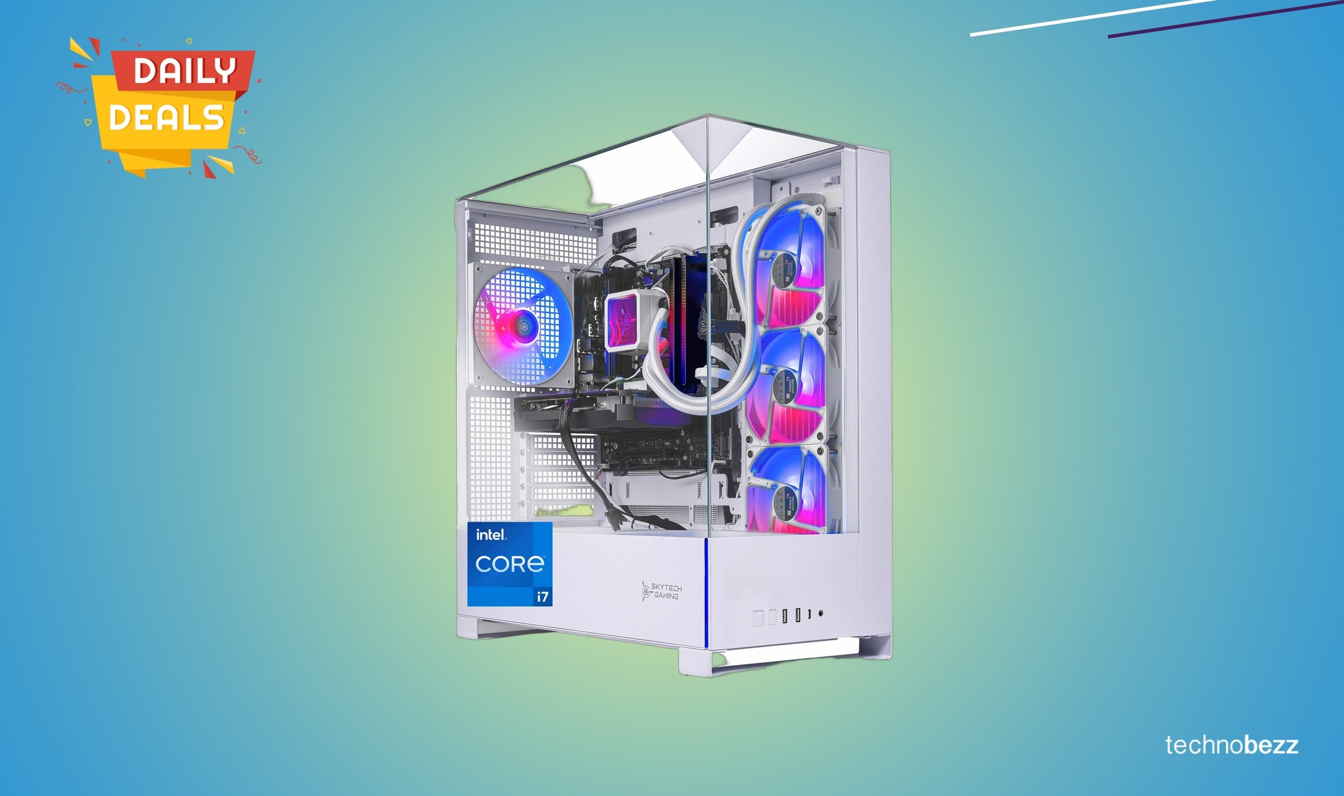 Skytech Gaming Archangel 5 Gaming PC drops to $1599.99