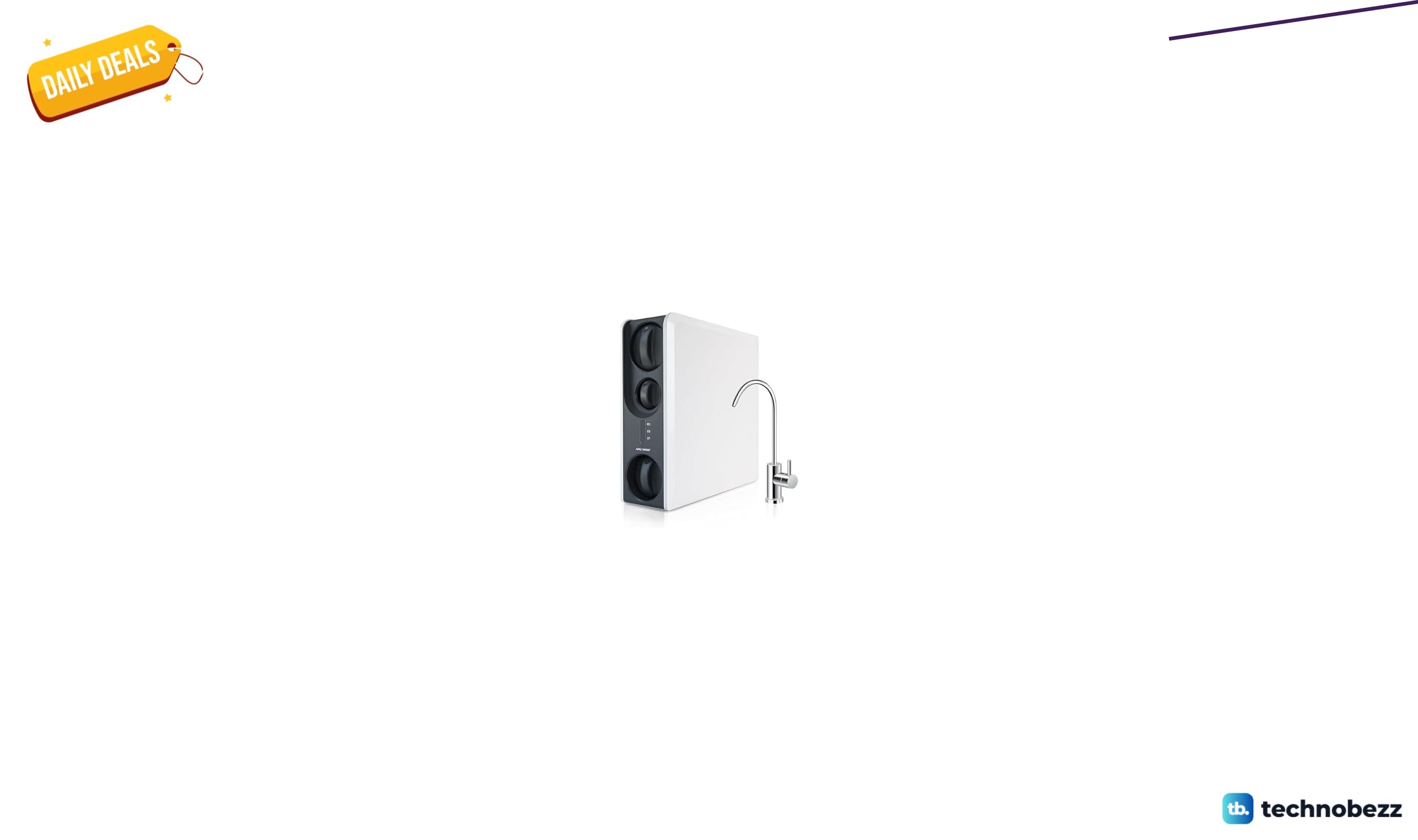 APEC WATER Tankless Reverse Osmosis 3-Stage Water now $239.99 at Woot