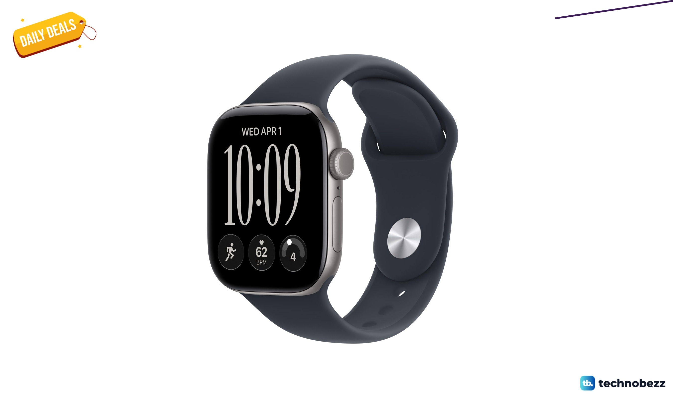 Apple Watch Series 12 GPS 42mm Smartwatch on sale for $349.99