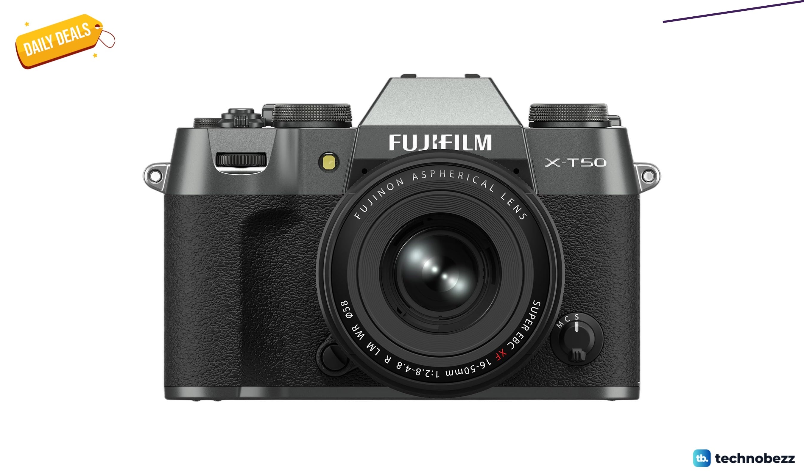 FUJIFILM X-T50 Mirrorless Camera with Kit Lens Drops to $1599