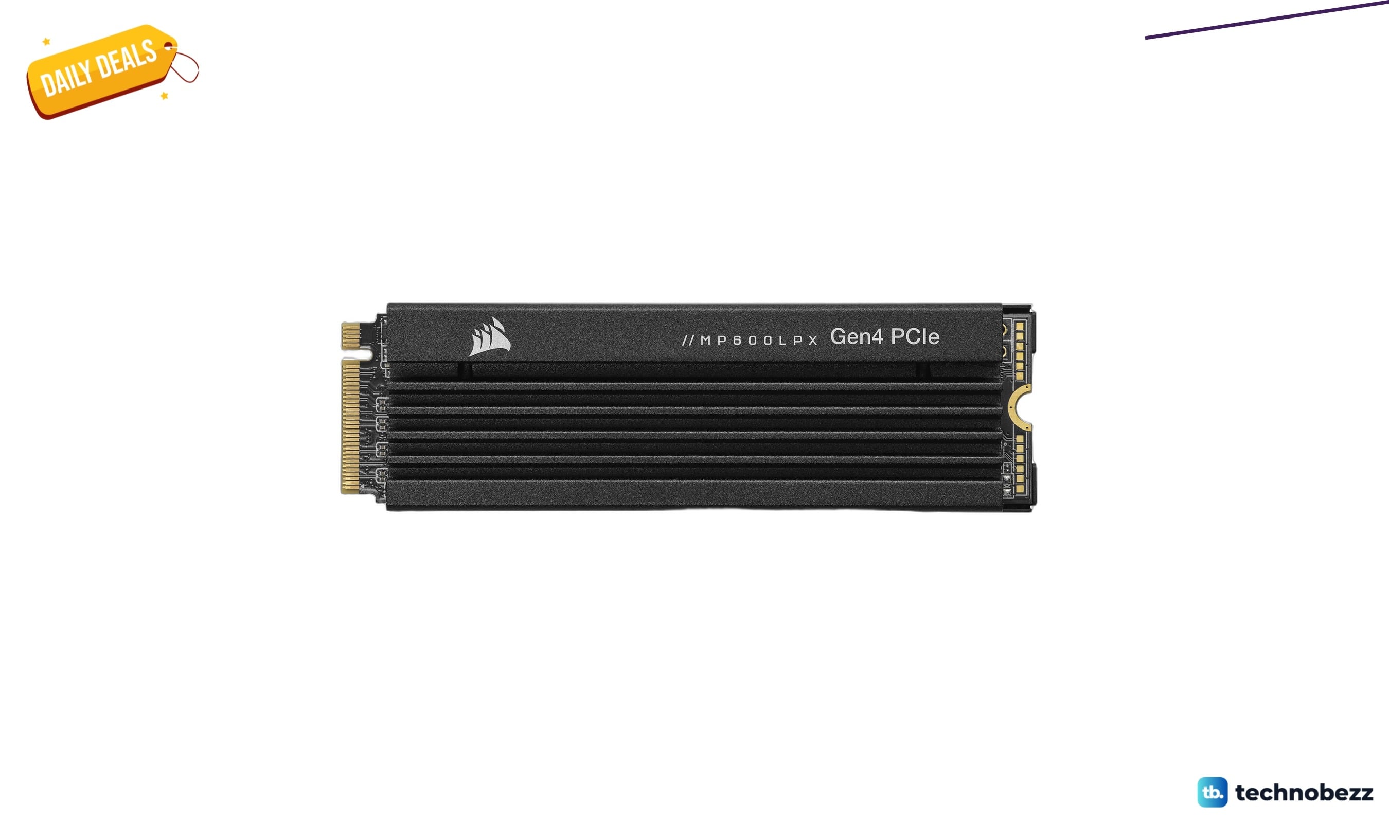 Corsair MP600 PRO LPX 8TB Gen4 SSD drops to $1264.99 on Amazon
