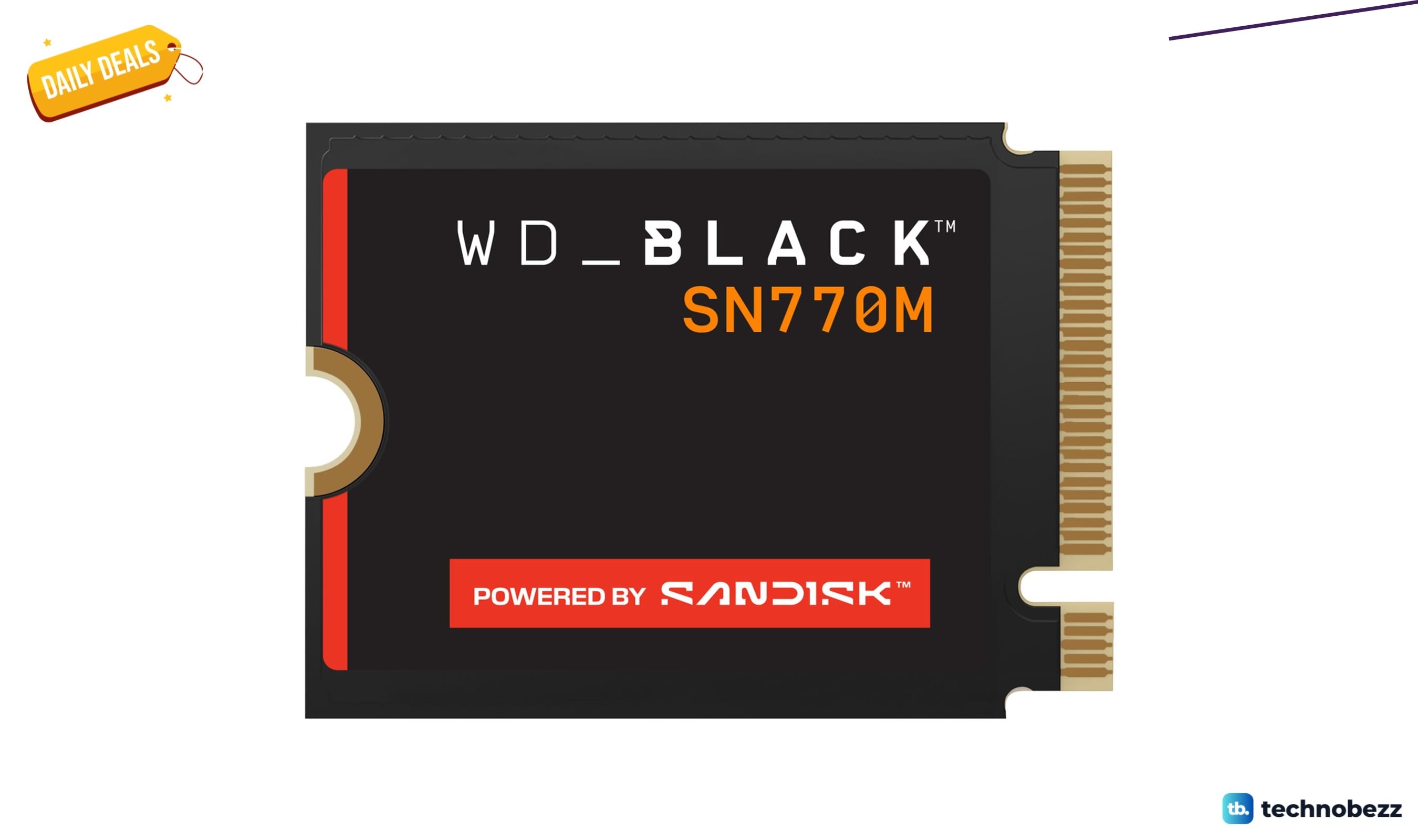 WD_Black SN770M M.2 2230 NVMeSSD drops to $199.99 at Amazon