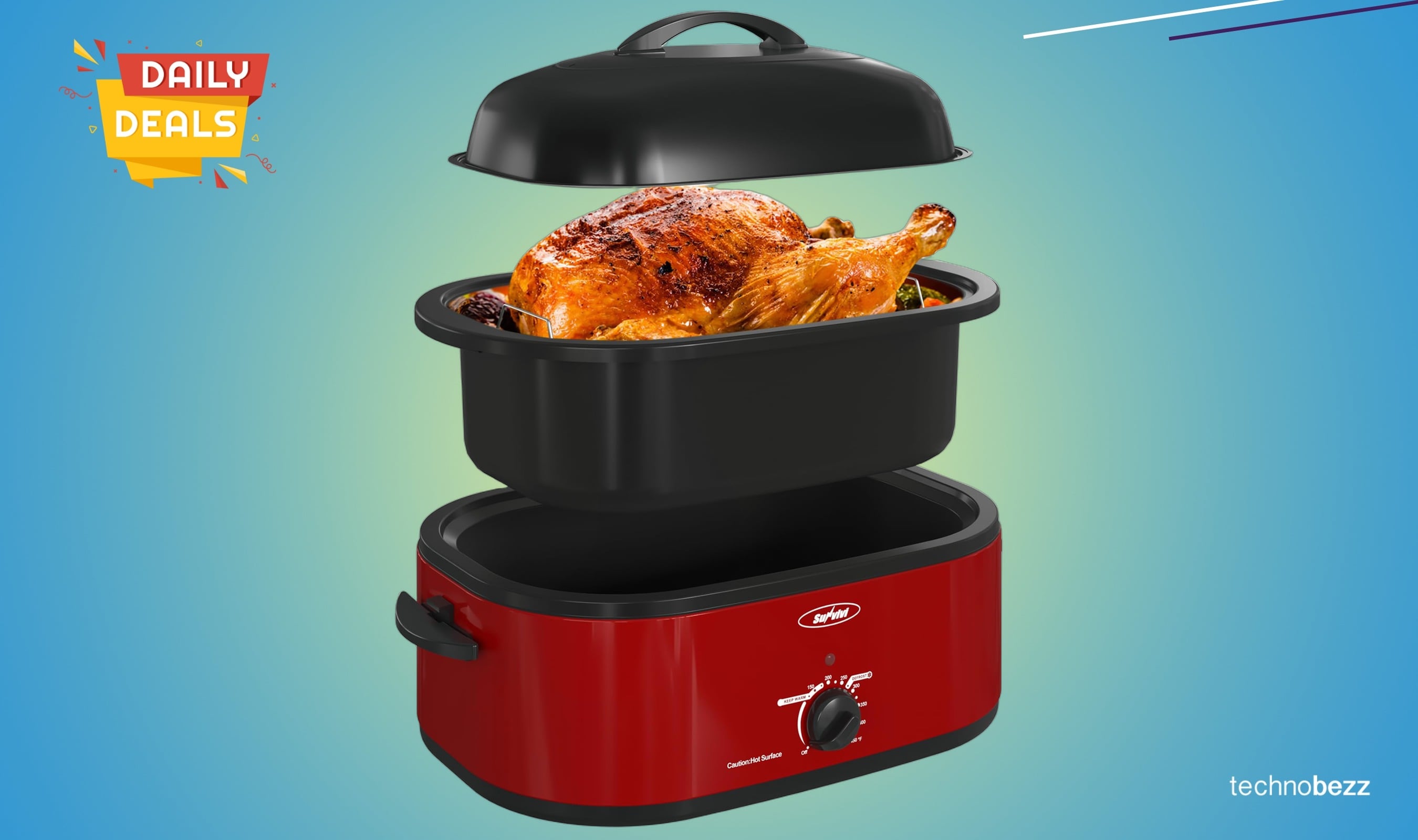 Sunvivi Electric Roaster price drops to $62.99 on Amazon