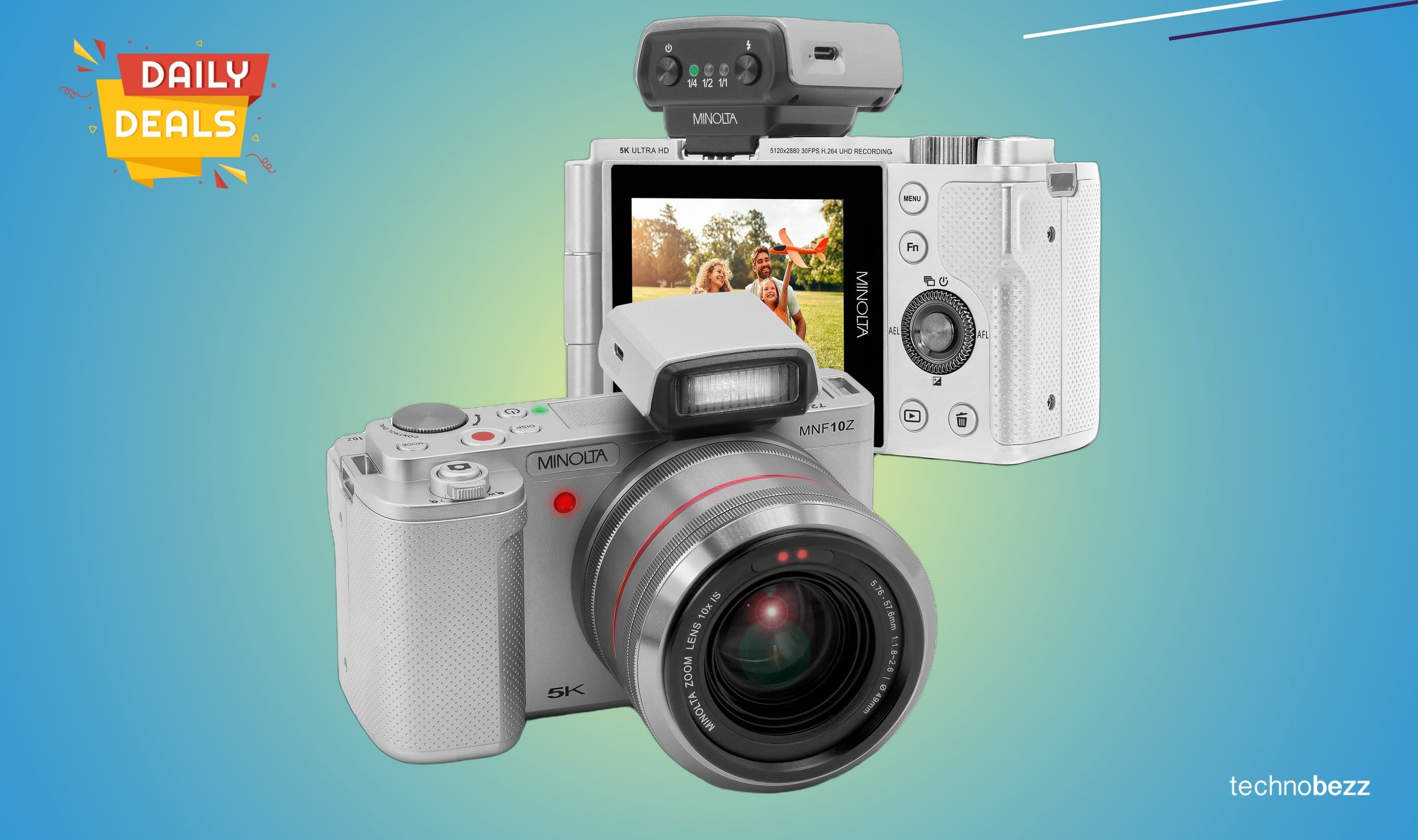 Minolta 72MP camera with 10x optical zoom hits new low price of $239.20