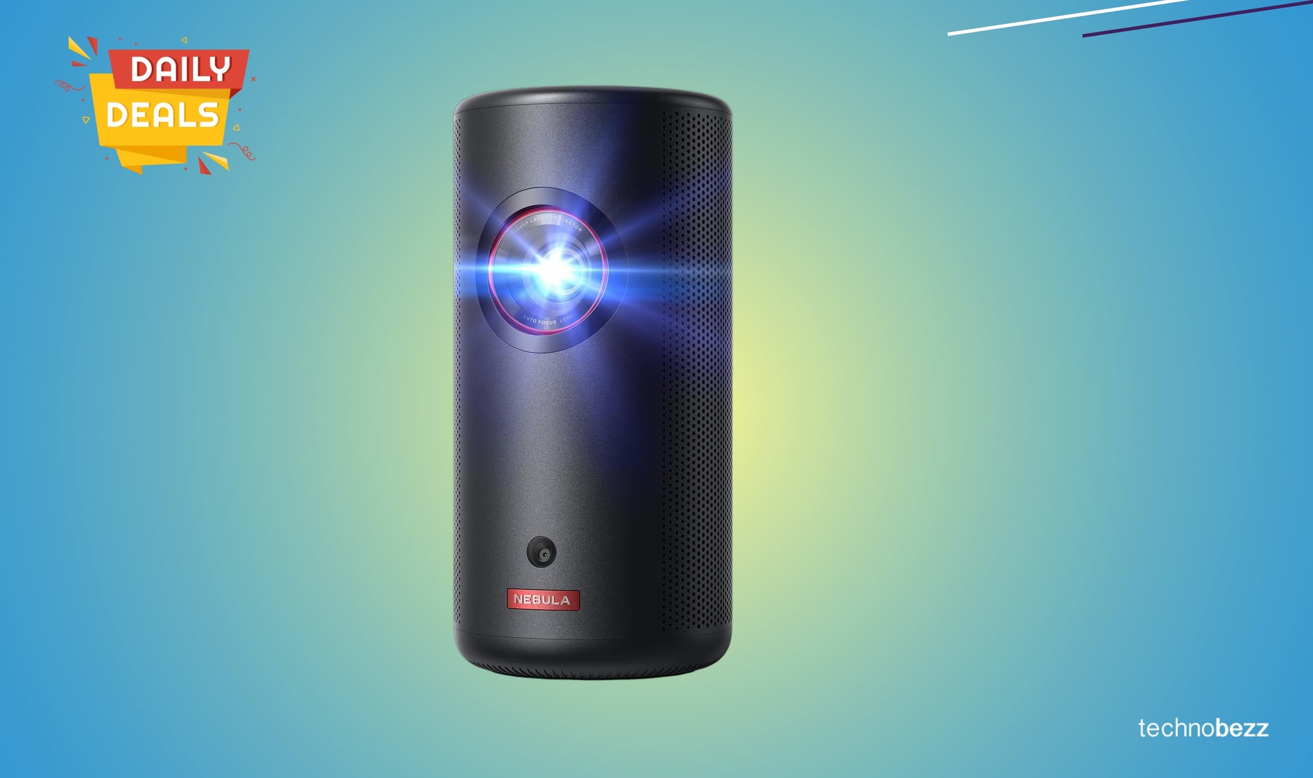 NEBULA Capsule 3 Laser Portable Projector Drops to $539.98