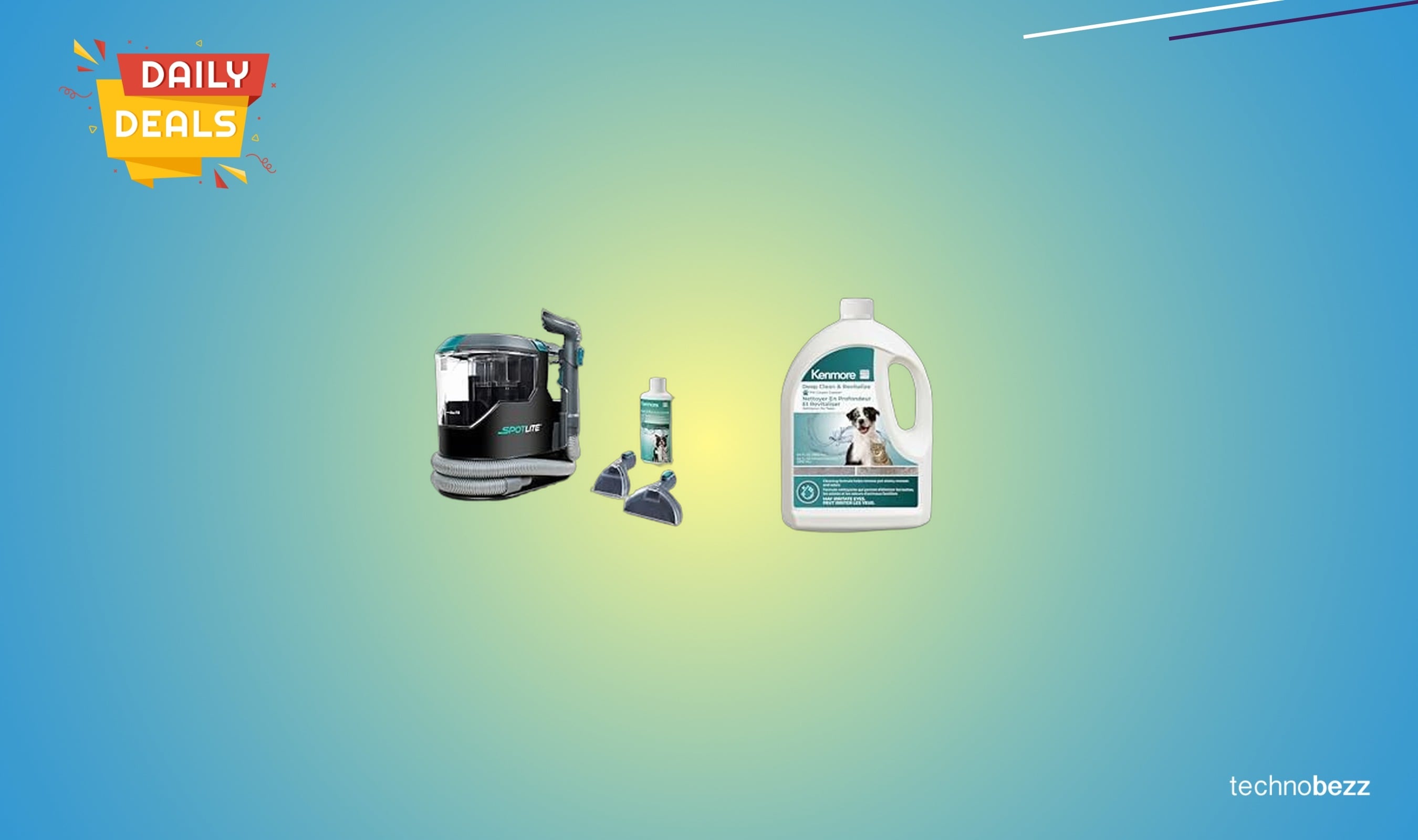 Kenmore KW2001 Portable Carpet Spot Cleaner KS1010 drops to $108.80