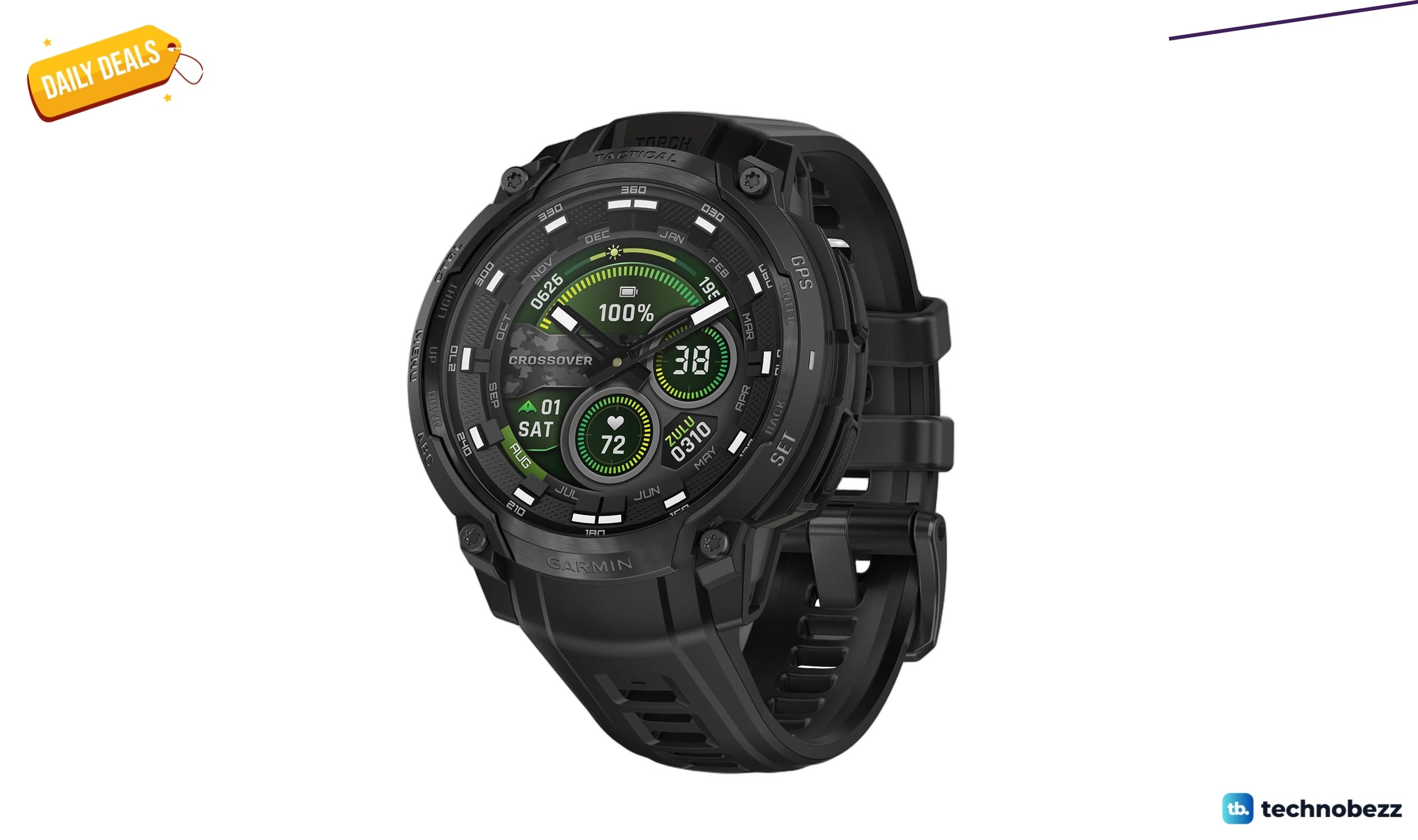 Garmin Instinct Crossover AMOLED Tactical Edition drops to $649.99 on Amazon