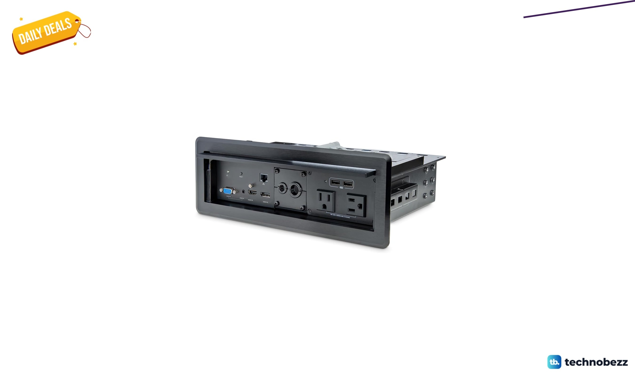 StarTech Conference Table AV & Power Box drops to $477.96 saving $30