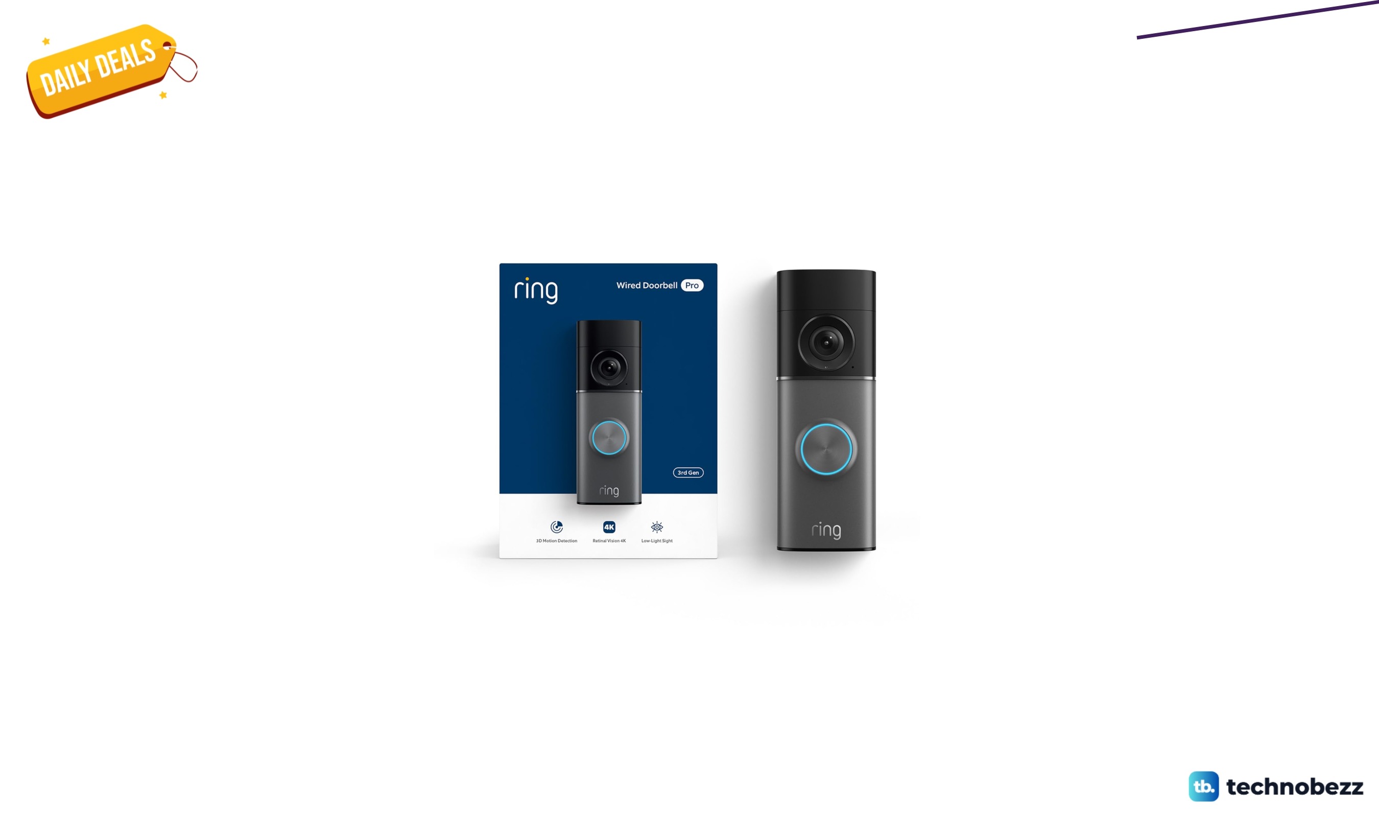 Ring Wired Doorbell 4K Pro falls to $149.99 in an early October Prime Day deal