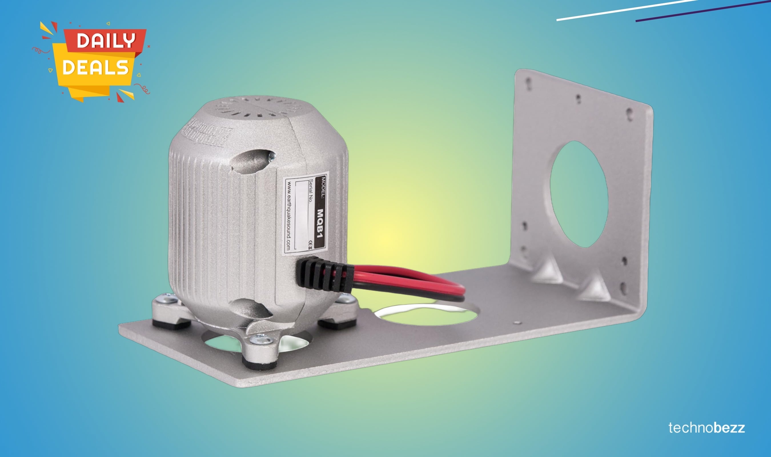 Earthquake Sound MQB-1 Bass Shaker drops to $189.13 on Amazon