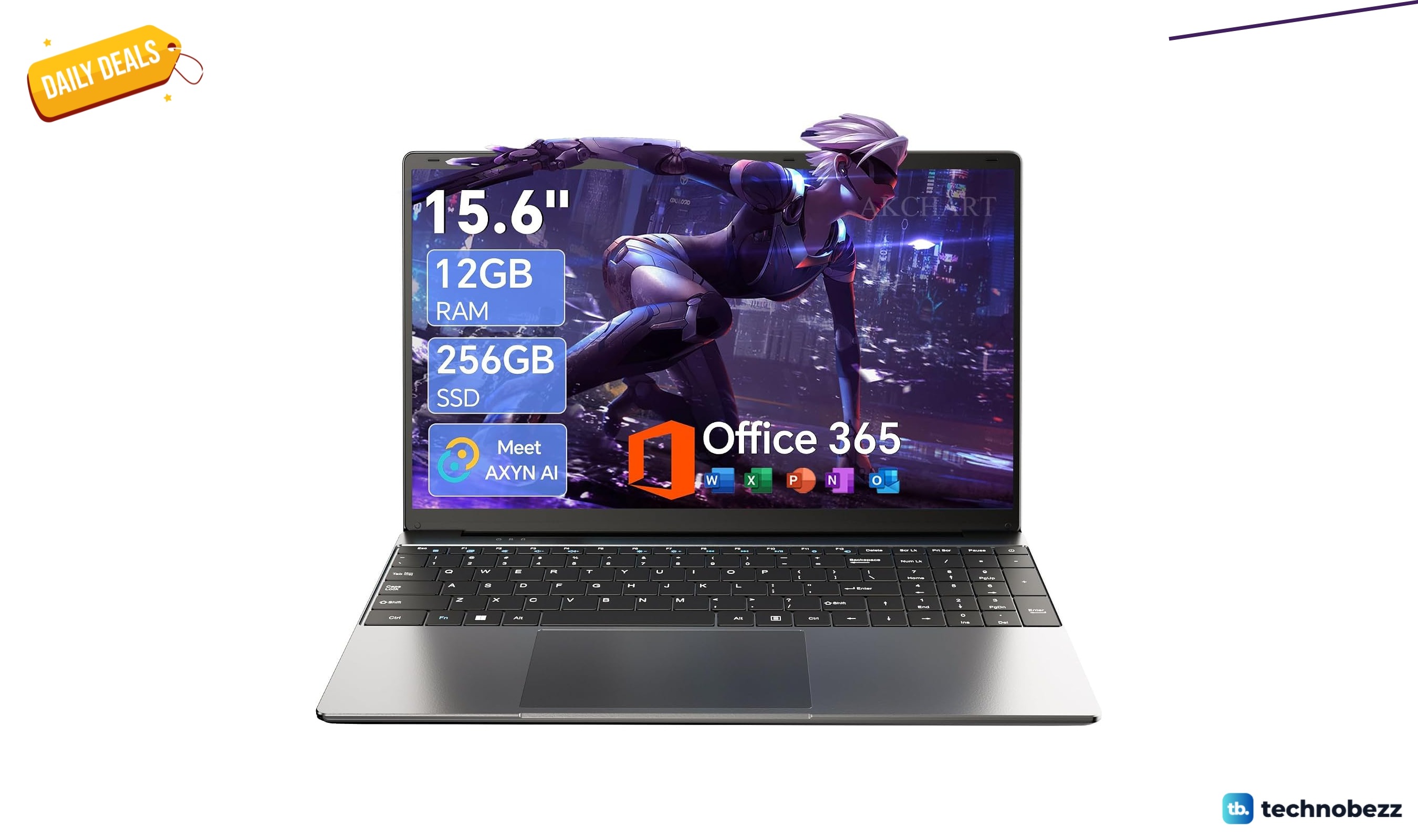 AKCHART 15.6'' AI dips to $329.99