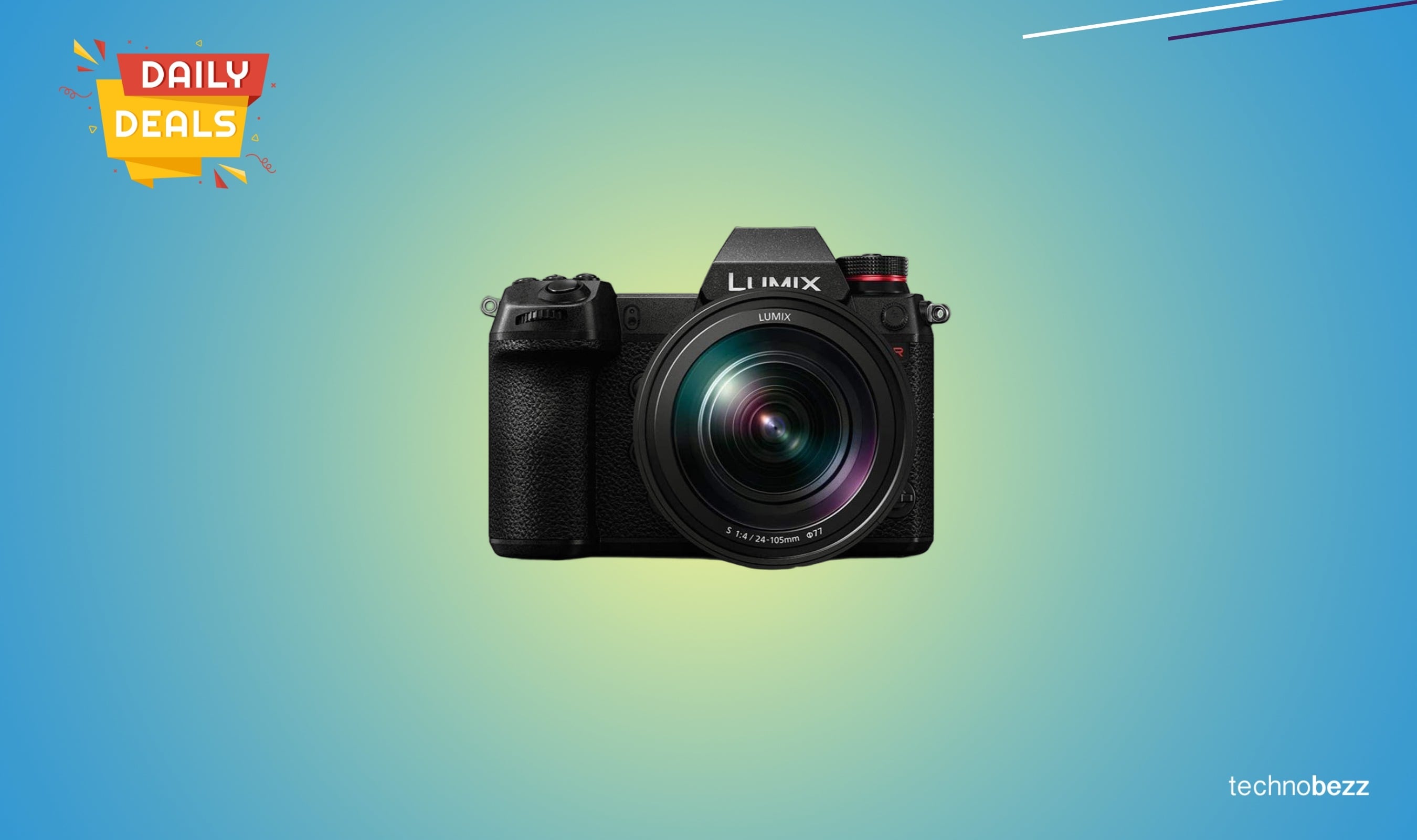 Panasonic LUMIX S1R full-frame camera drops to $3736.34