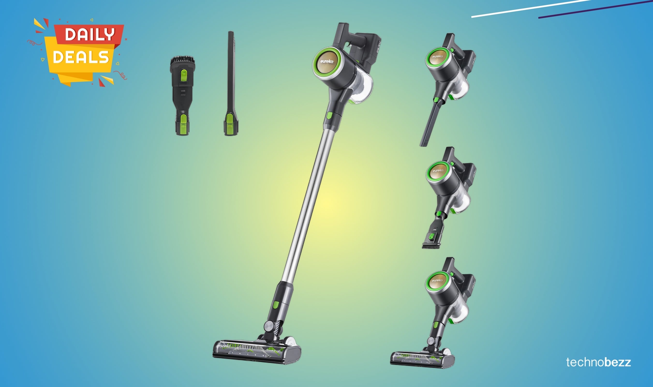 Eureka Lightweight Cordless Stick Vacuum drops to $122.99 on Amazon