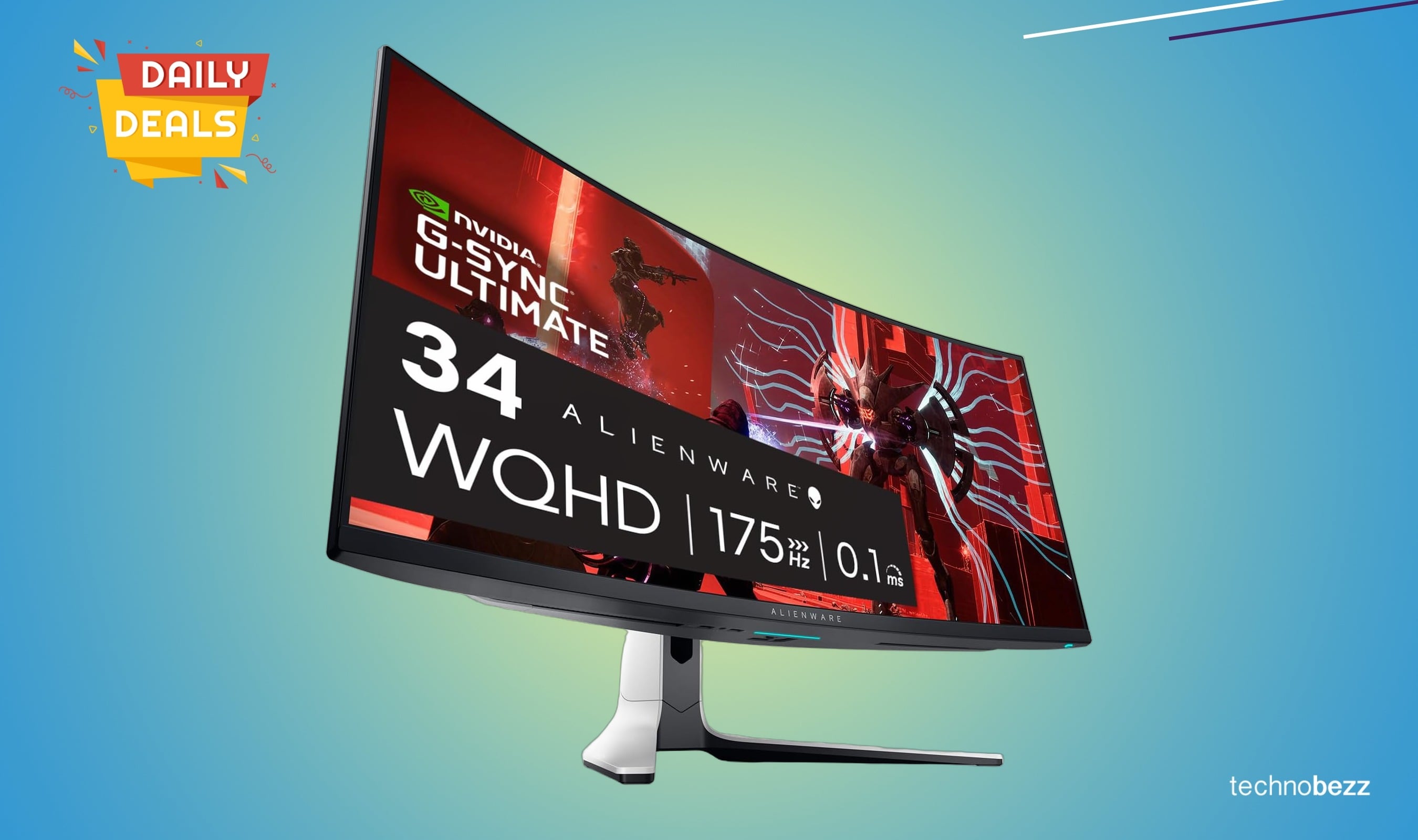 Alienware AW3423DW QD-OLED gaming monitor drops to $748 on Amazon