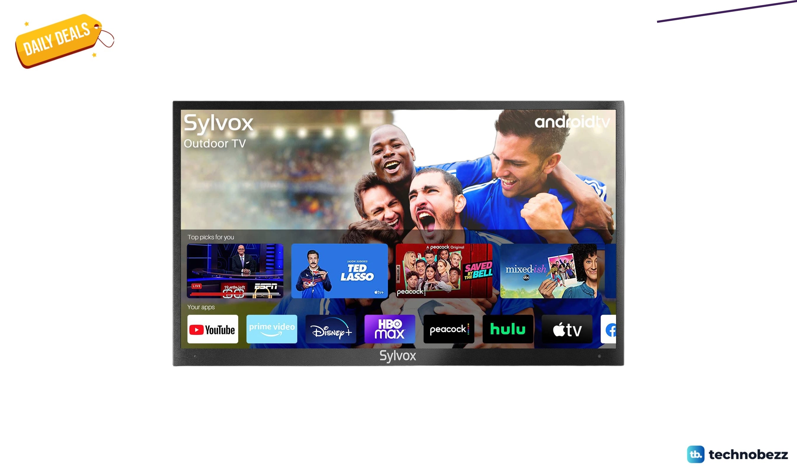 SYLVOX 65 Inch Outdoor Smart TV 4K UHD drops to $1999 for a limited time