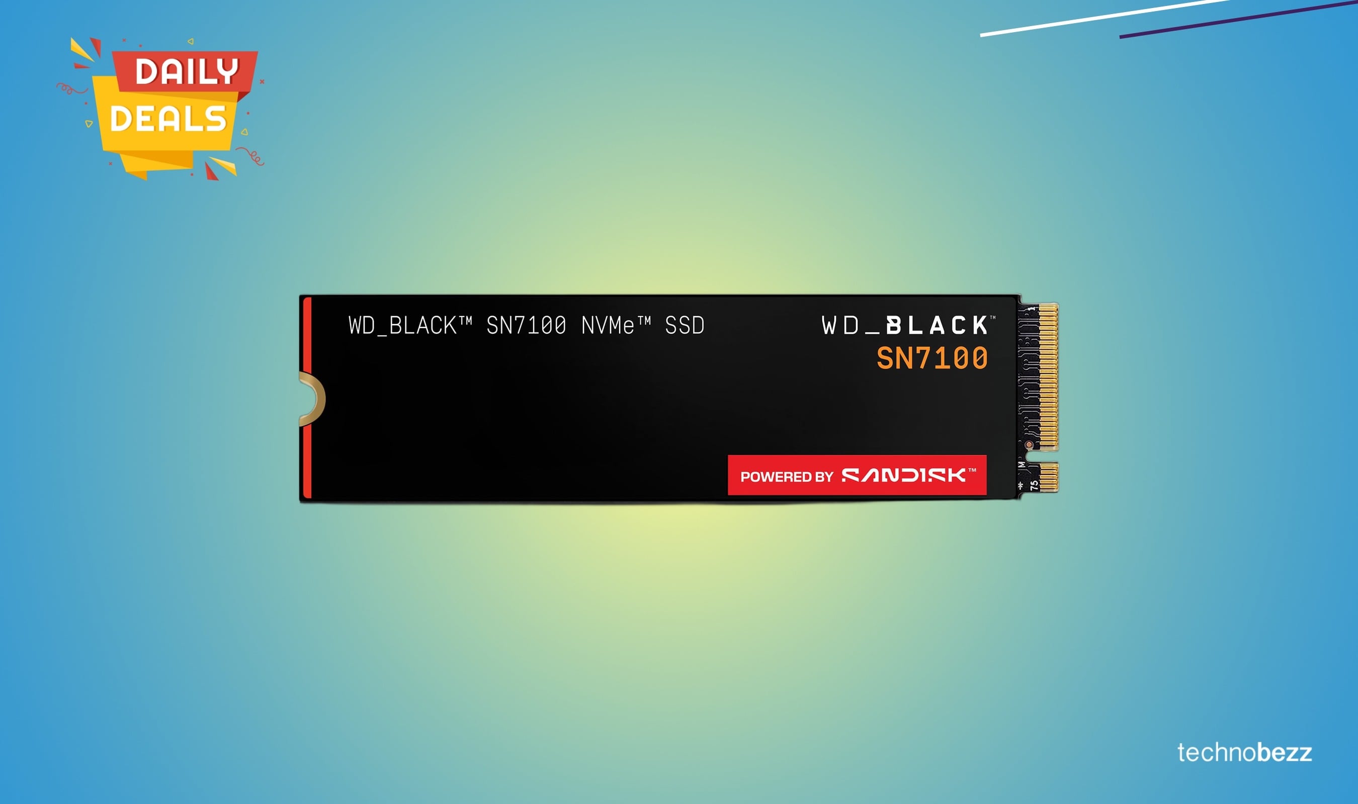 WD_Black SN7100 NVMe SSD drops to $190.87 on Amazon