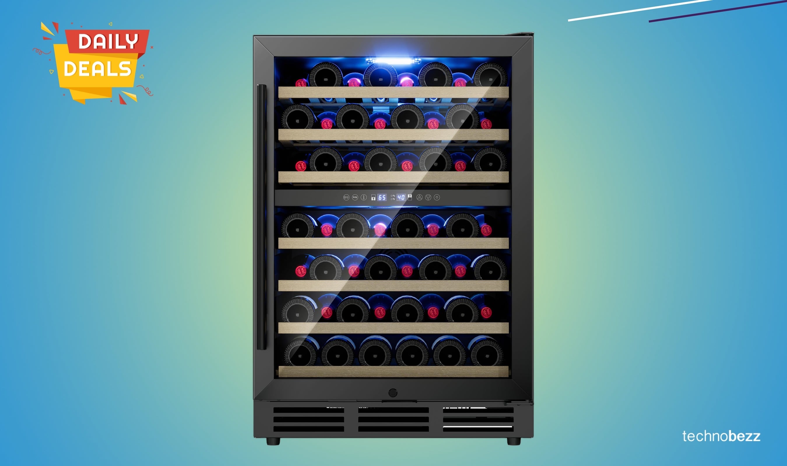 ICEVIVAL 24 Dual Zone Wine Fridge drops to $611.99