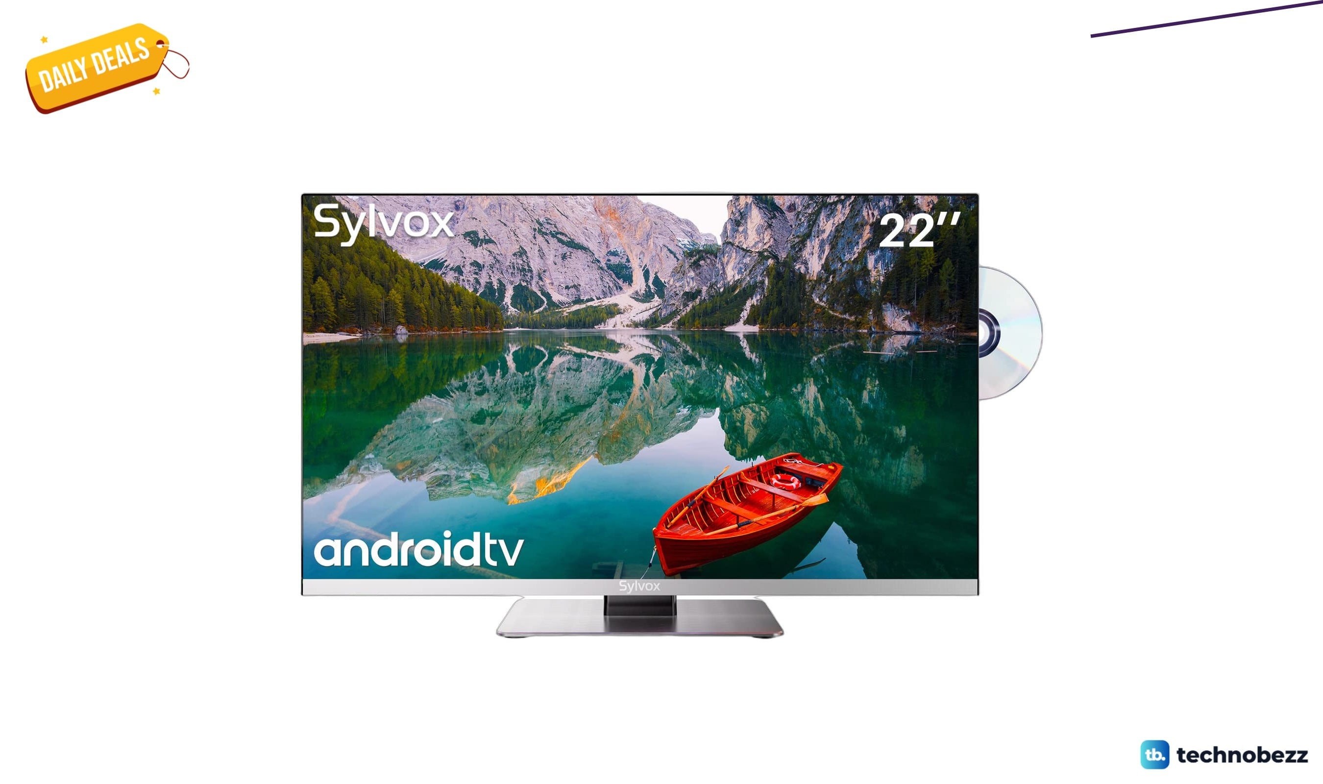 SYLVOX 22'' Smart 12 Volt TV Digital price drops to $269