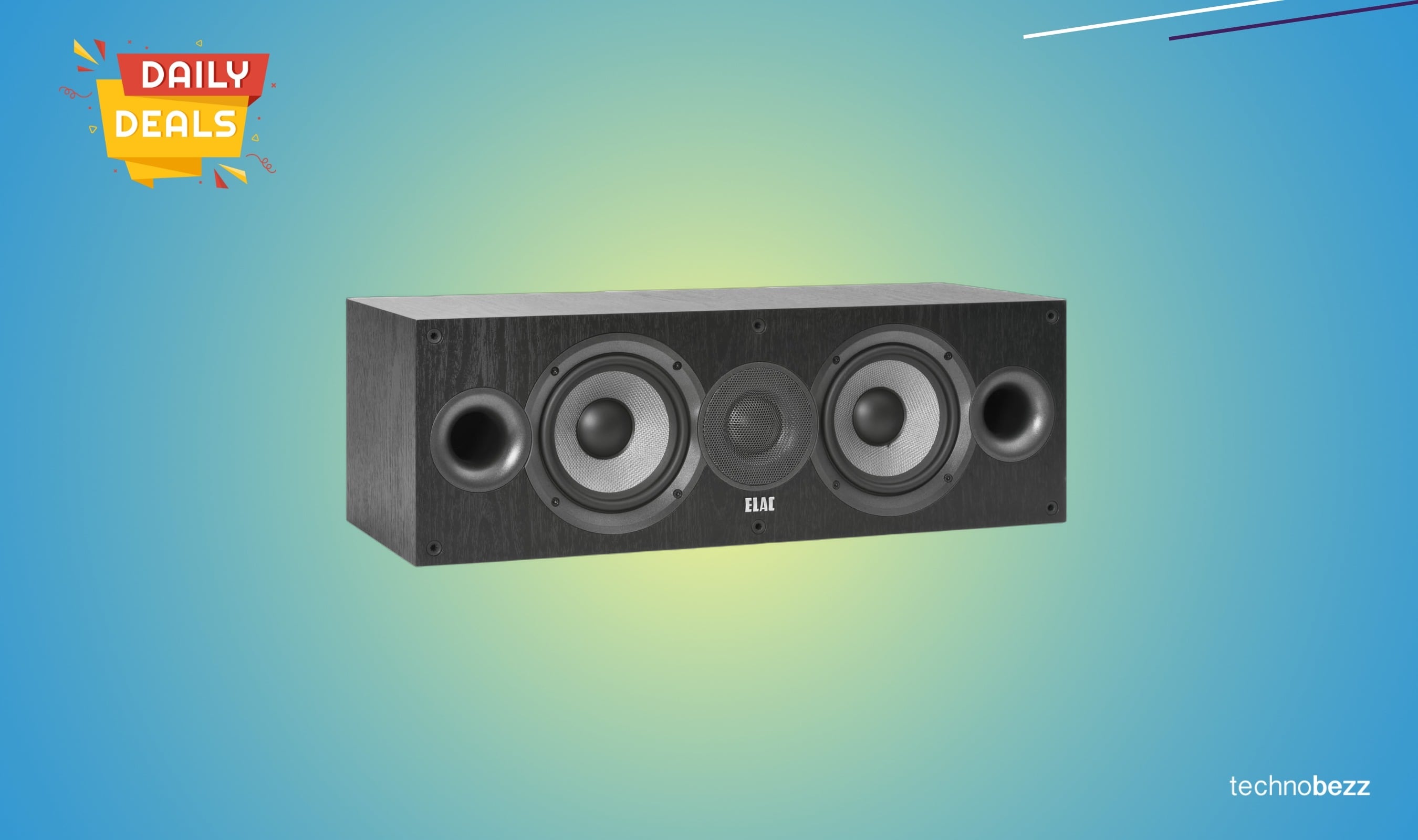 ELAC Debut 2.0 C5.2 Center Channel Speaker drops to $229