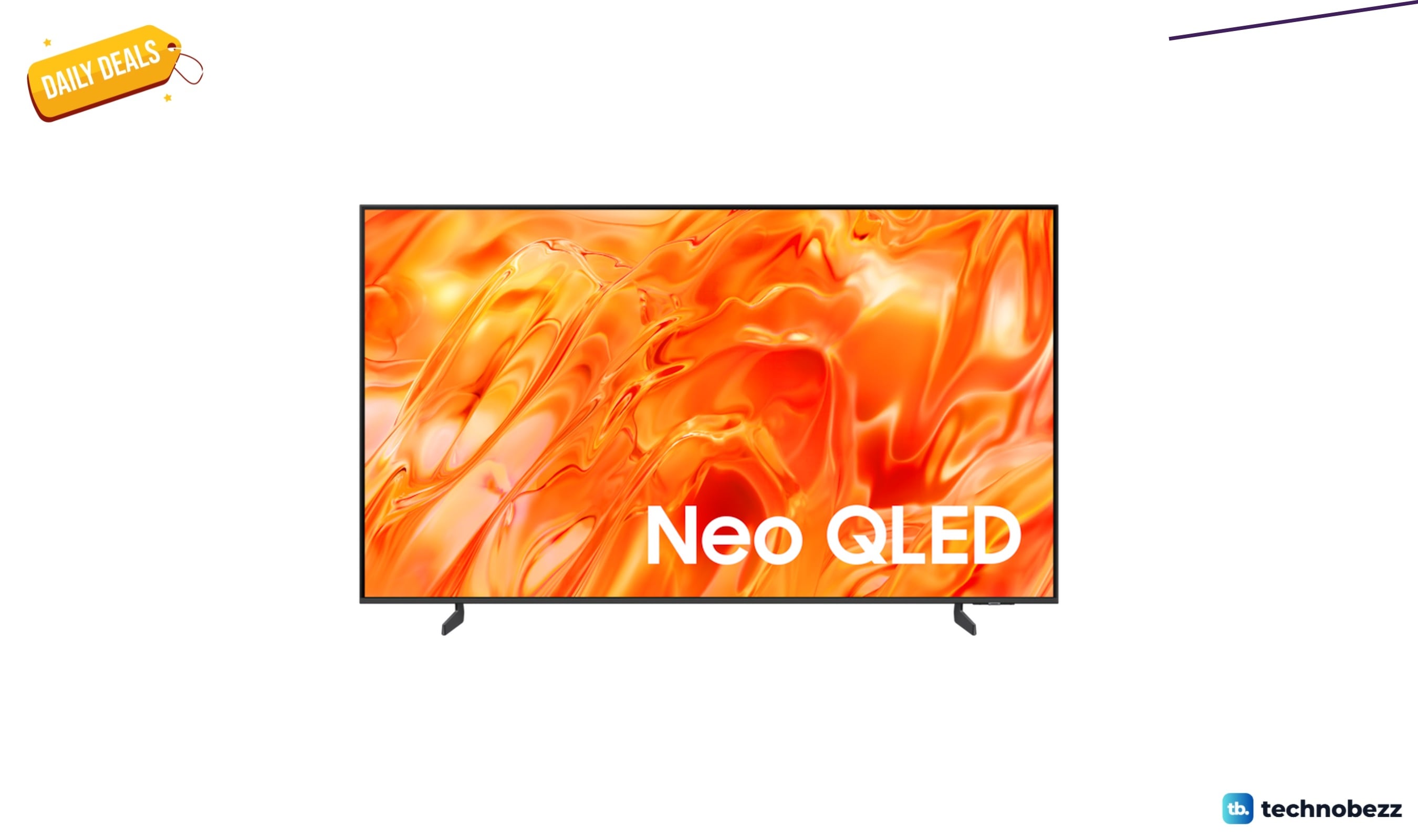 The 75 inch Samsung Neo QLED QN70H 4K TV is available for $1399.99