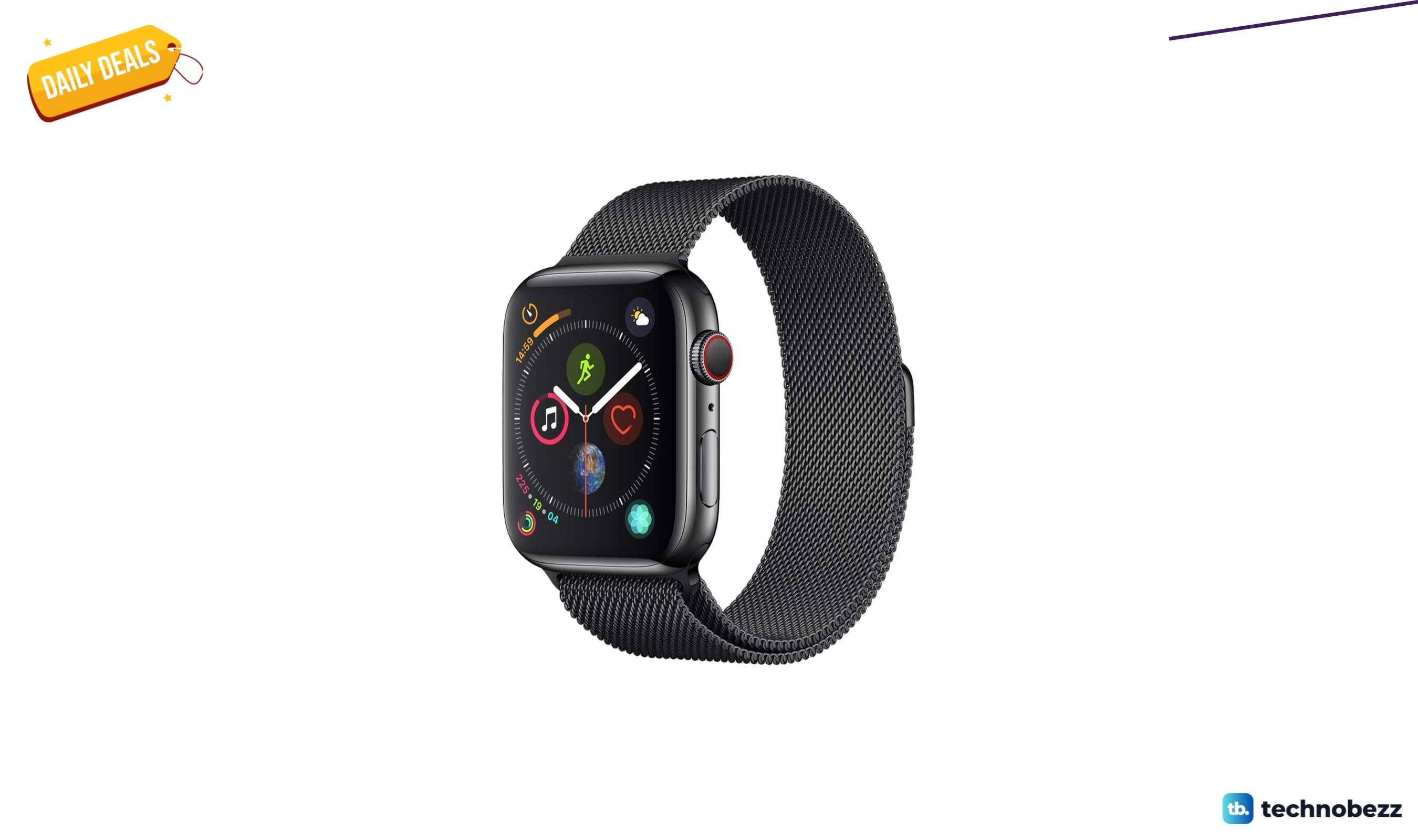 Apple Watch 4 - Space Black Stainless hits new low at $371.44