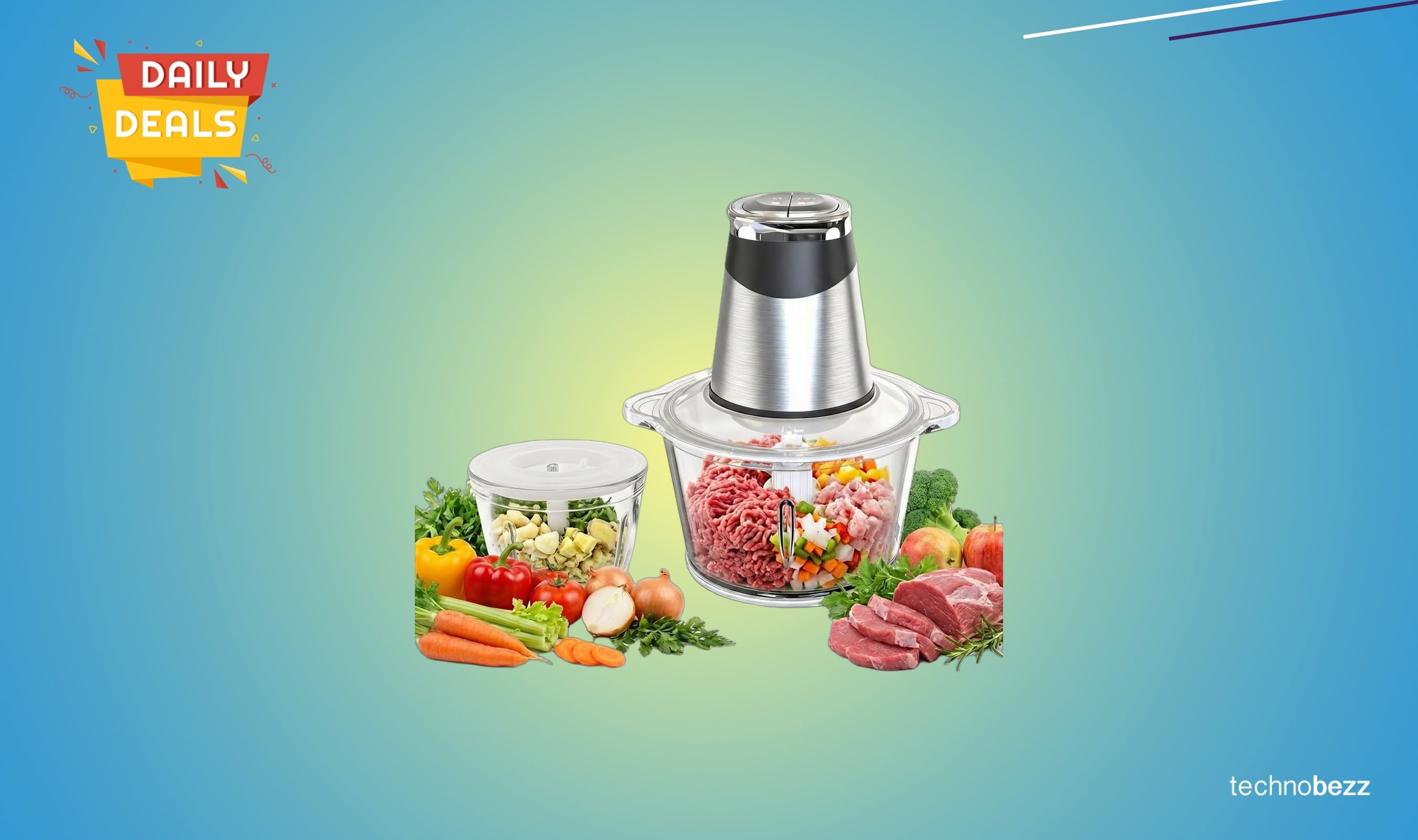 MEGAWISE Food processor drops to $89.99 on Amazon