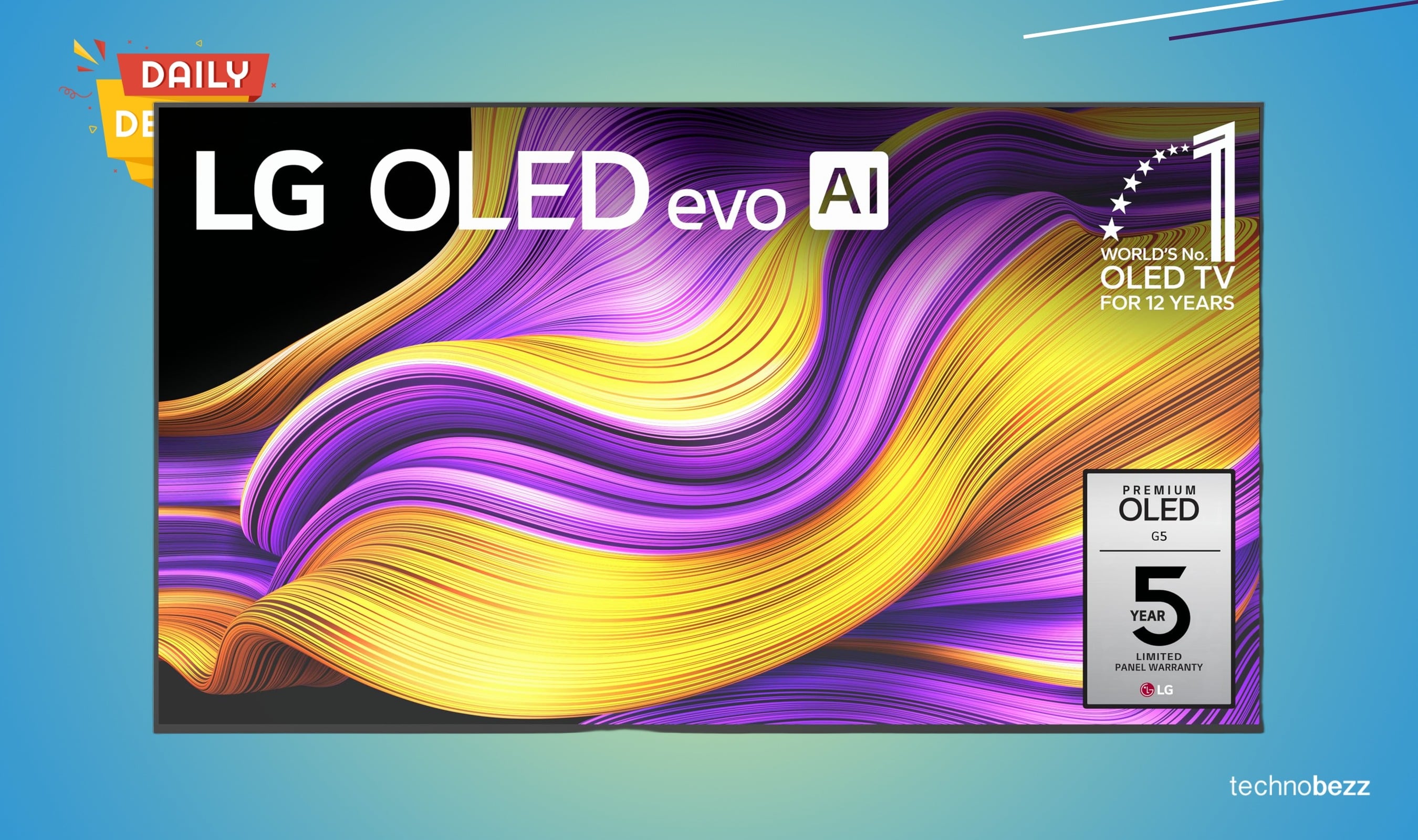 LG Class OLED evo G5 series now available for $1996.99