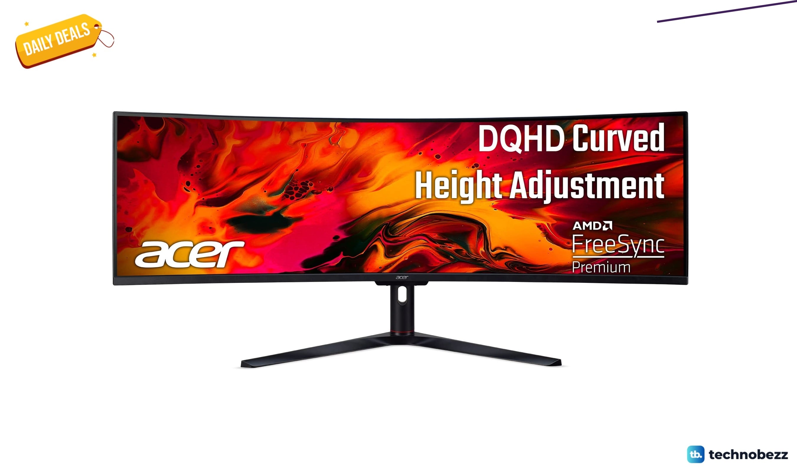 Acer EI491CUR Sbmiipphx 49-inch ultrawide monitor drops to $817.99