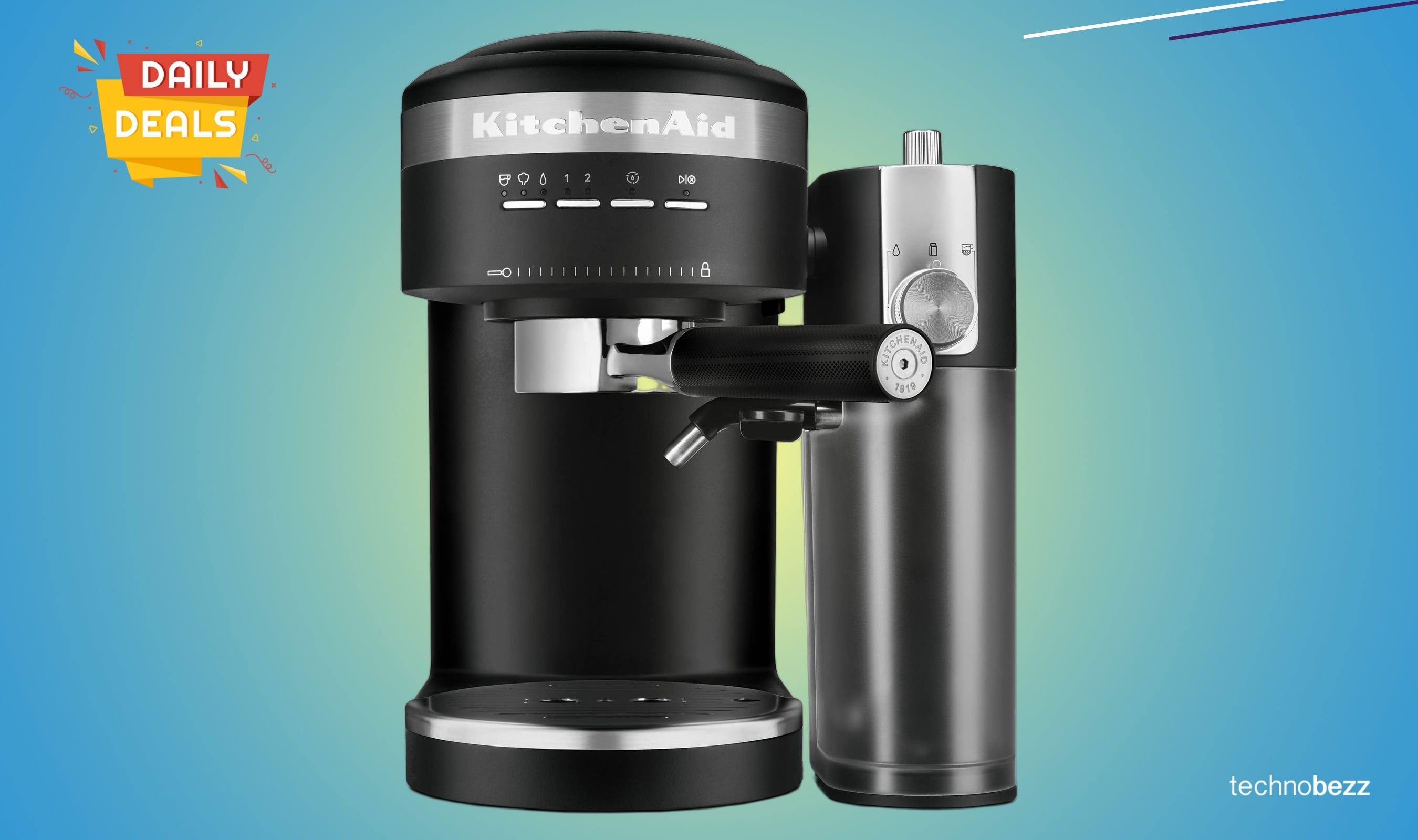 KitchenAid Semi-Automatic Espresso Machine Drops to $249.99