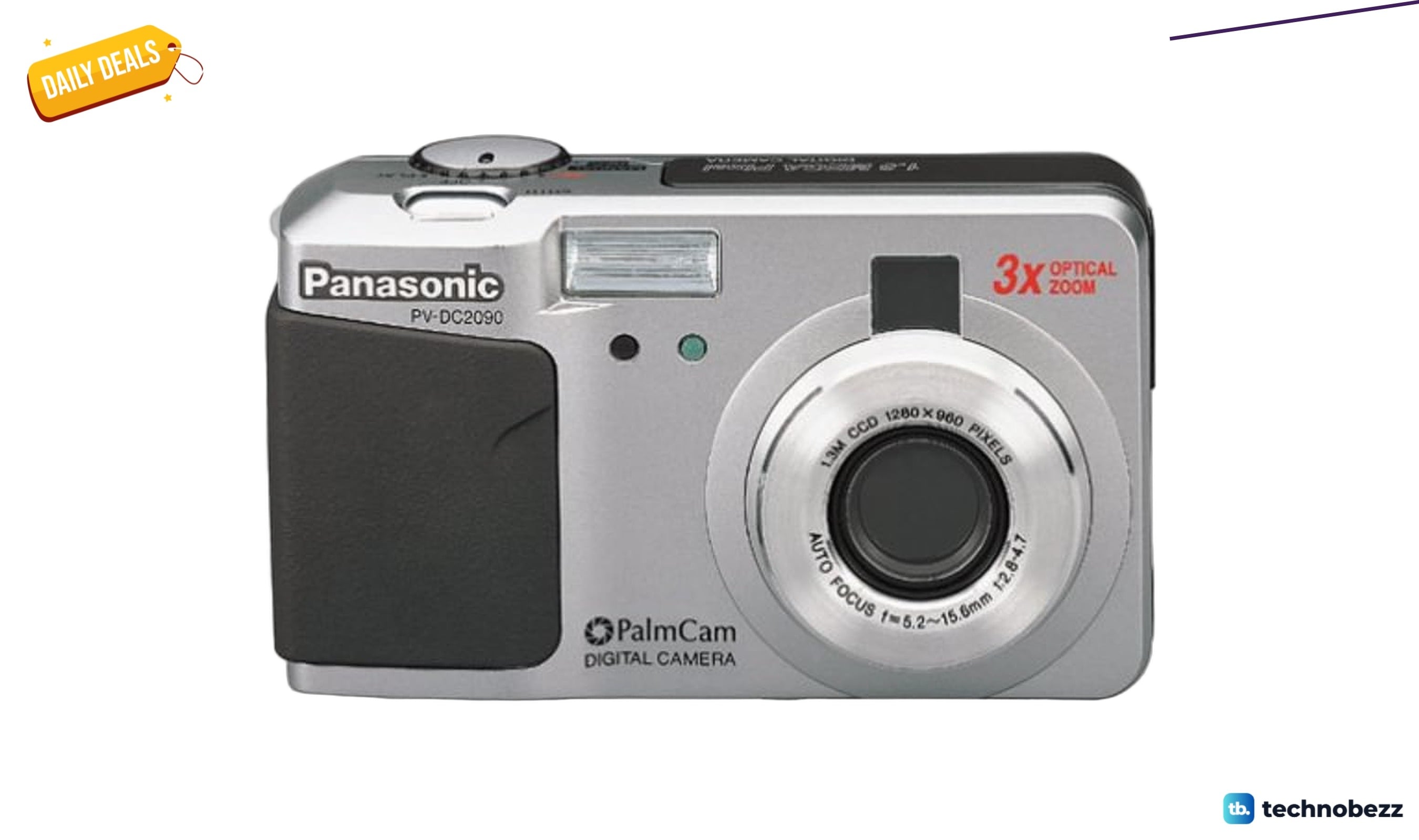 Panasonic PV-DC2090 1.3MP Digital Still Camera drops to $437.97 at Amazon