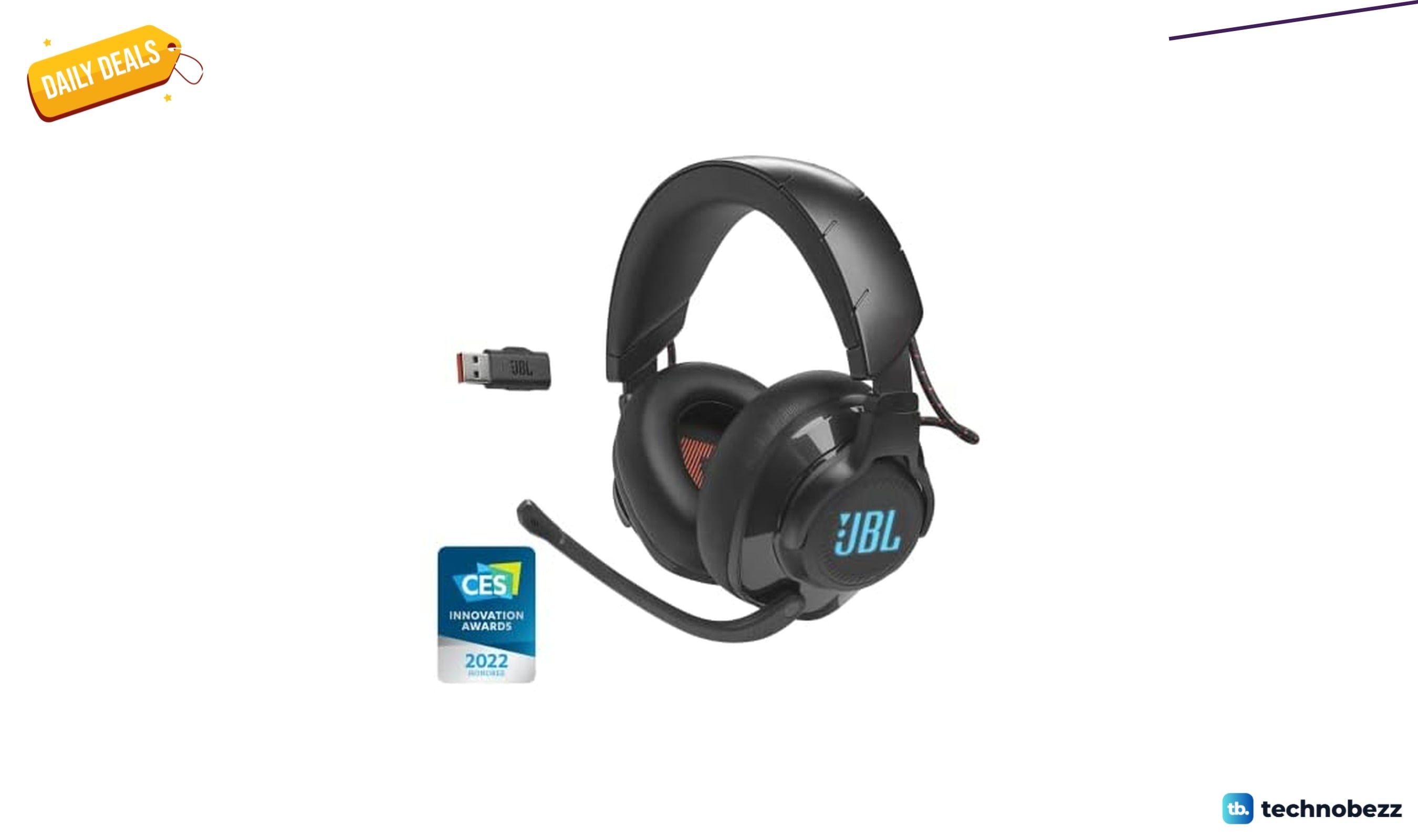 JBL Quantum 610 wireless gaming headset now available for $109.99 at Woot